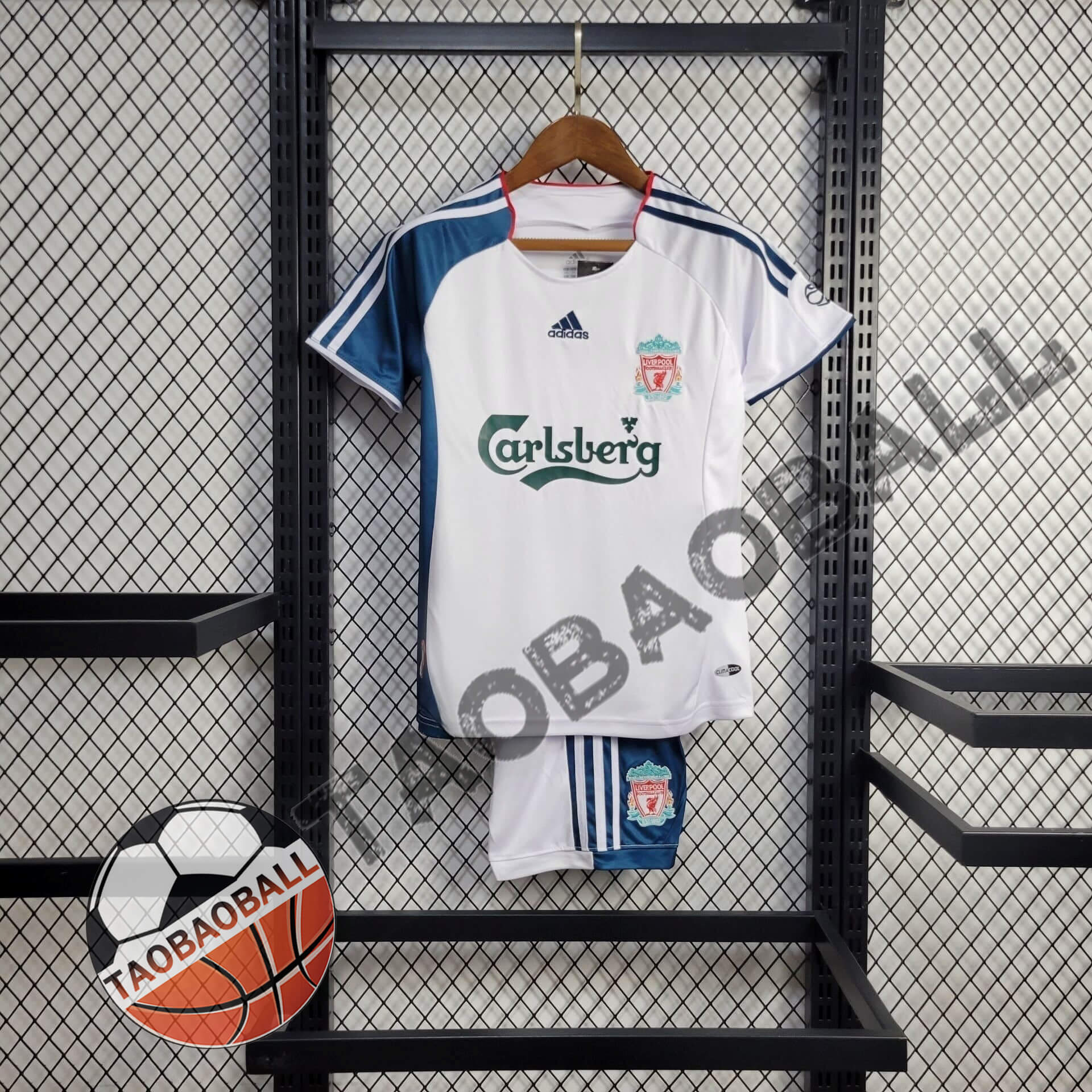 670deccedf9d5669cb1f68602dcf0ded.jpg 2006/2007 Retro Liverpool Away Football Shirt Kids Size 1:1 Thai Quality - Image 1