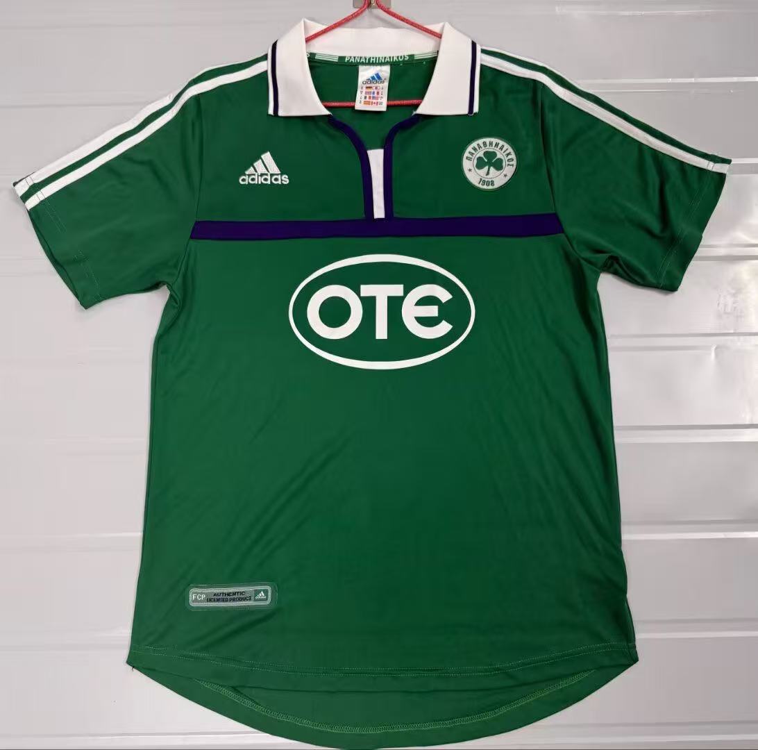 6922155ebe1b7071cf559d3899925606.jpg 2000/2001 Panathinaikos Home Football Shirt 1:1 Thai Quality - Image 1