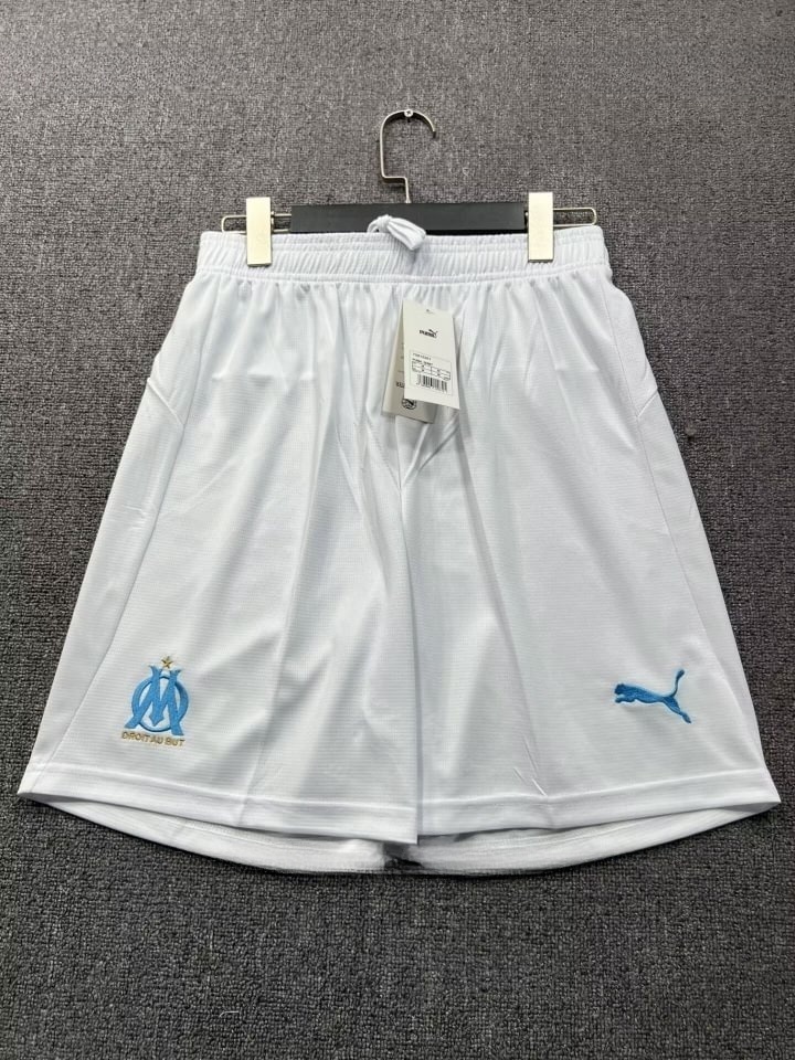 69af834c4a301df1bd0f8617a305859d.jpeg 2025/2026 Olympique Marseille Home Shorts 1:1 Thai Quality - Image 1