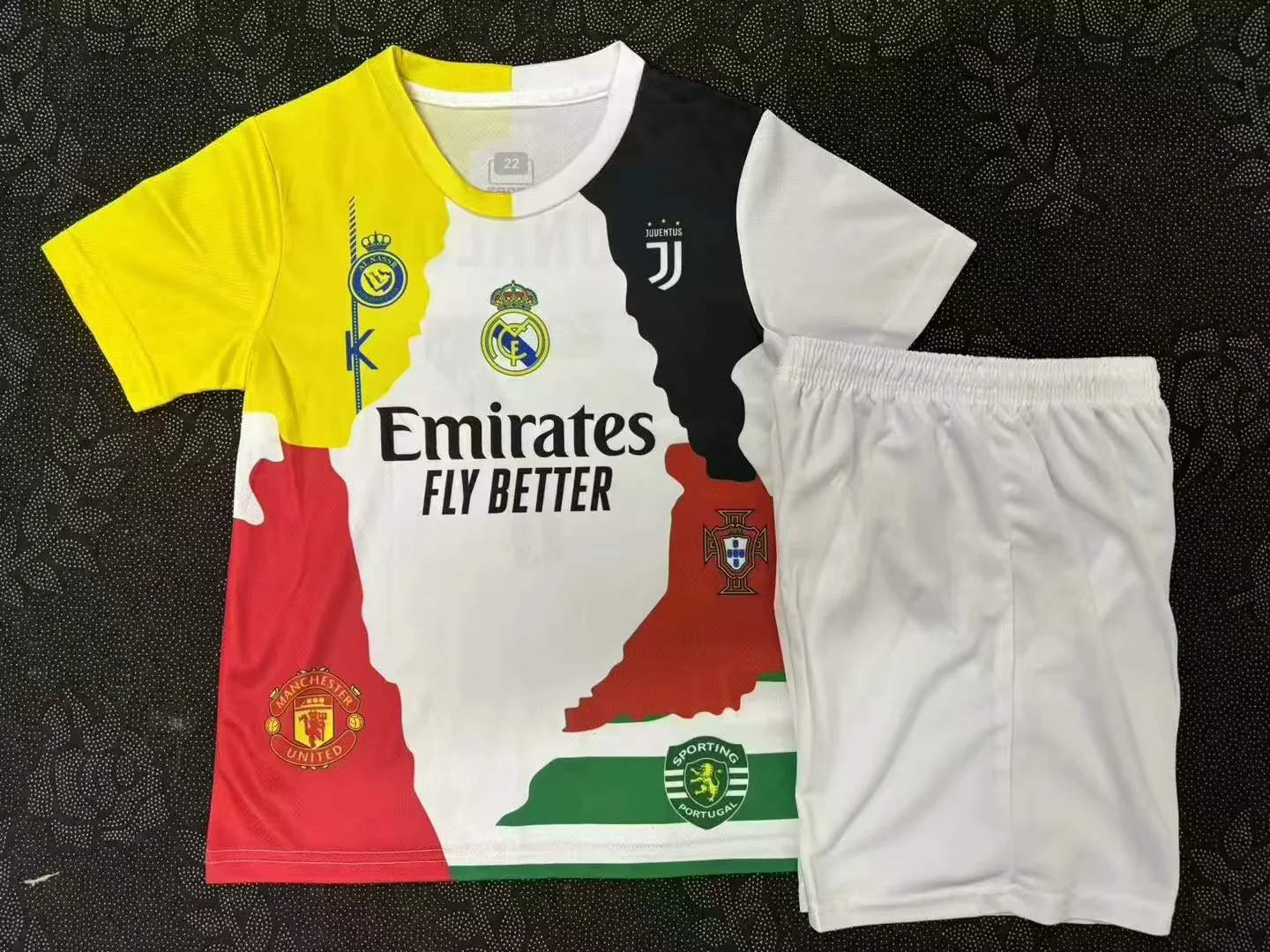 69b538c92a469f601bdcba9cd7a15715.webp 2025/2026 7#RONALDO Commemorative Edition Football Shirt Kids Size 1:1 Thai Quality - Image 1