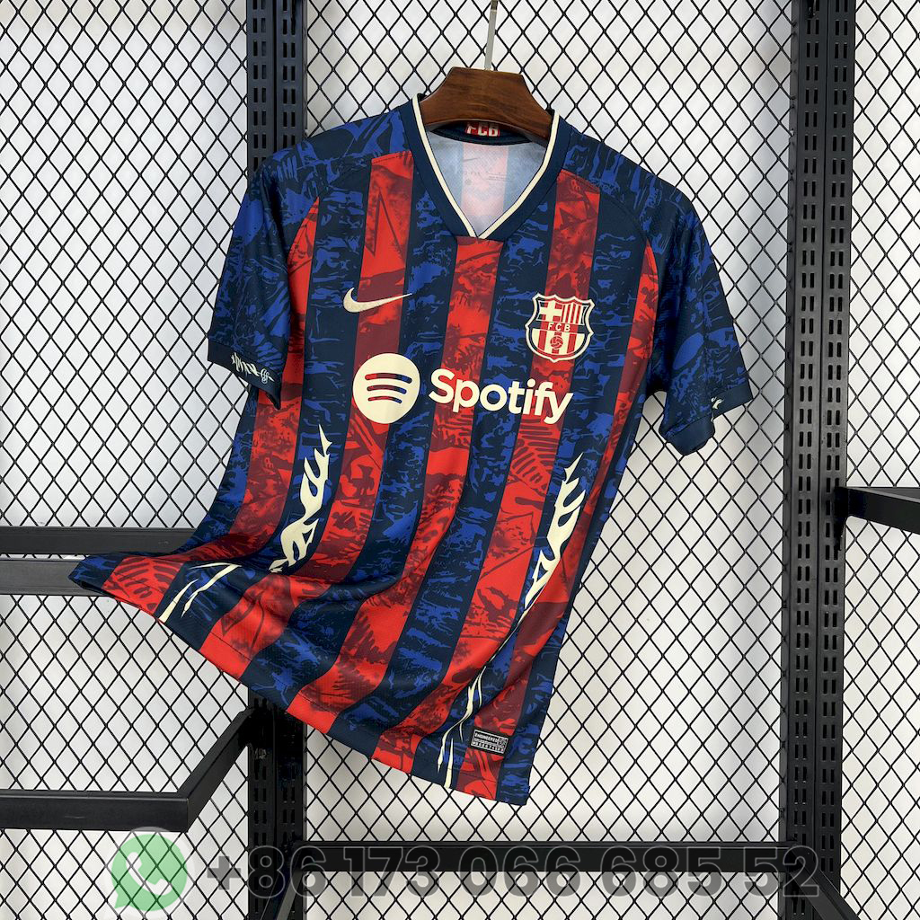 69f08aeed5596c9036c5cd6799d678dd.jpg 2025/2026 Barcelona Special Edition Football Shirt 1:1 Thai Quality - Image 1