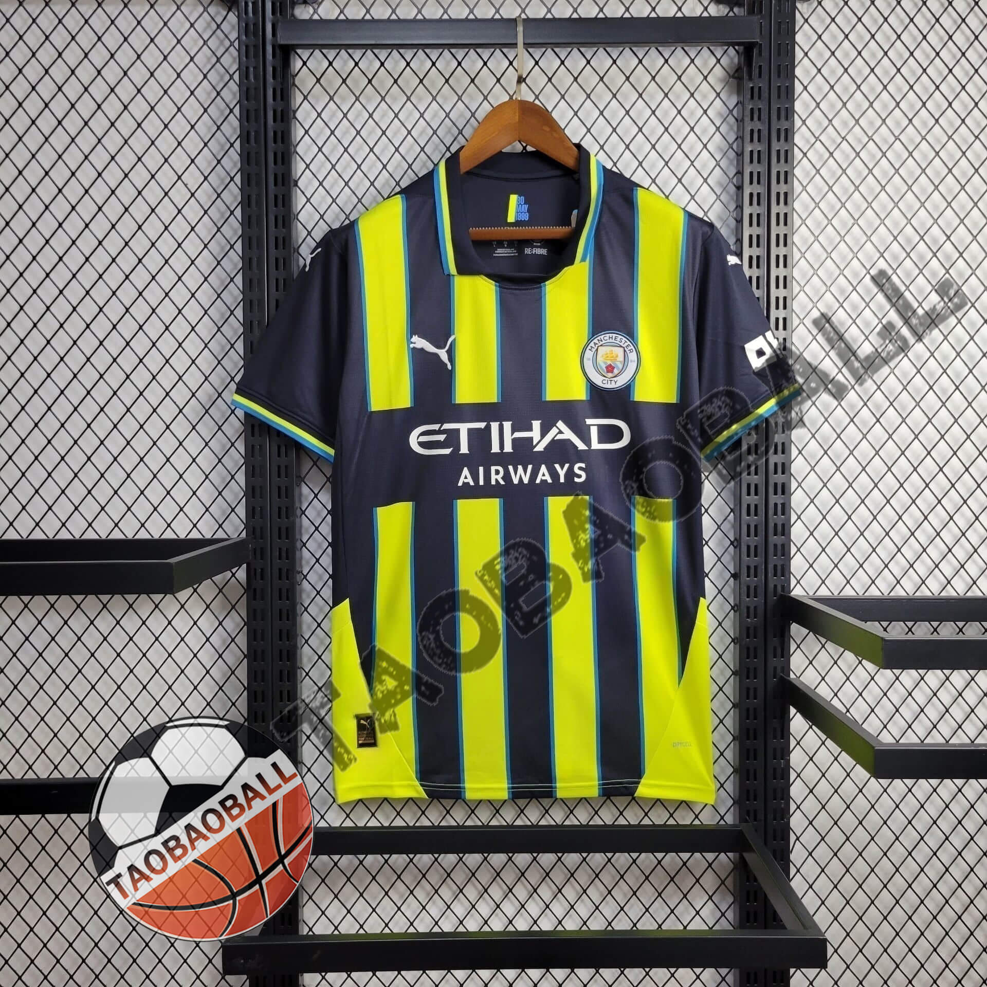 6bfc5216023c33cfb9ff78a8e9740a1d.jpg 2024/2025 Manchester City Away Football Shirt 1:1 Thai Quality - Image 1