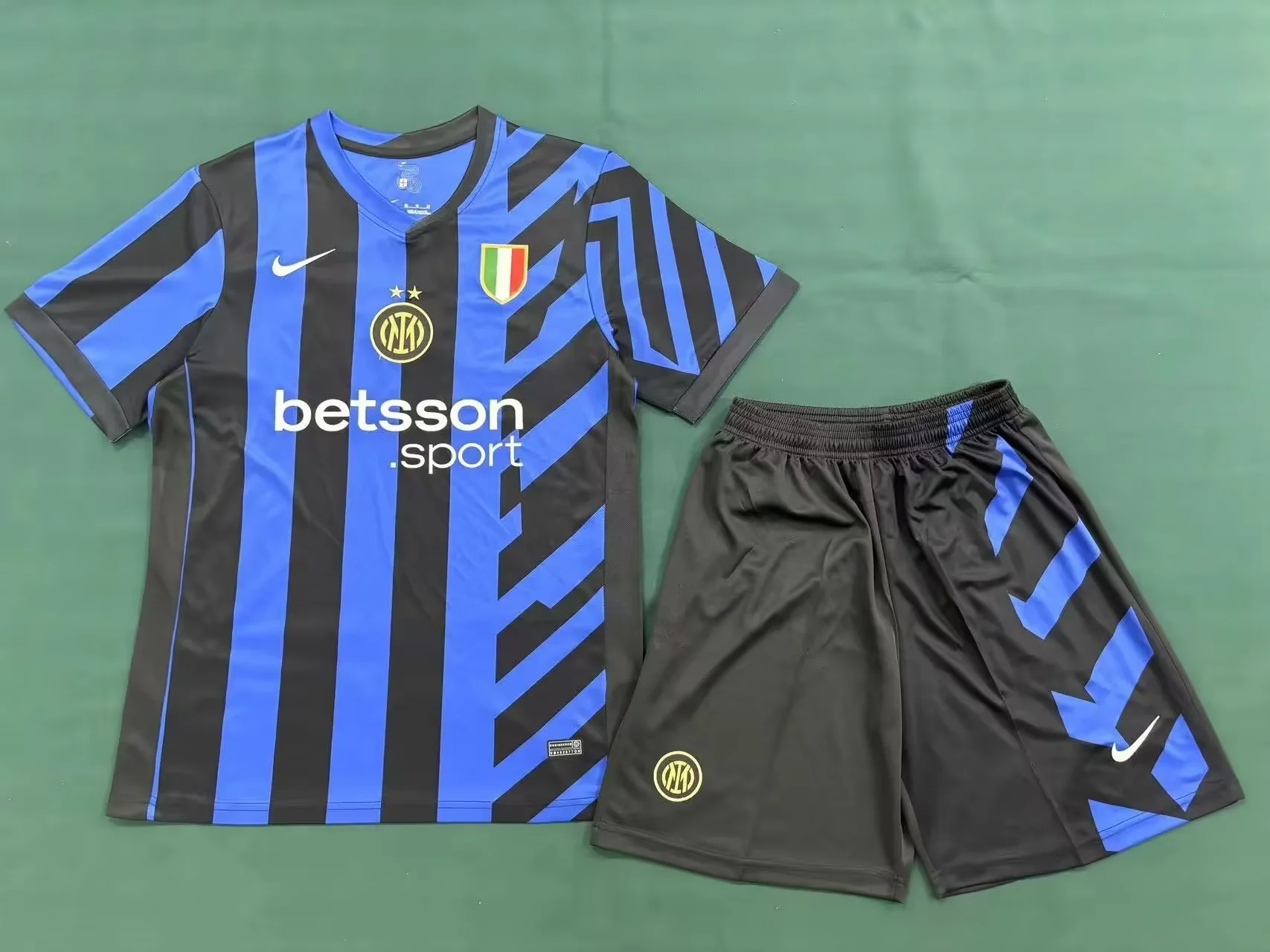 6d71cc591d5900fd458bae470bd247f7.webp 2024/2025 Inter Milan Home Football Shirt Kids Size 1:1 Thai Quality - Image 1