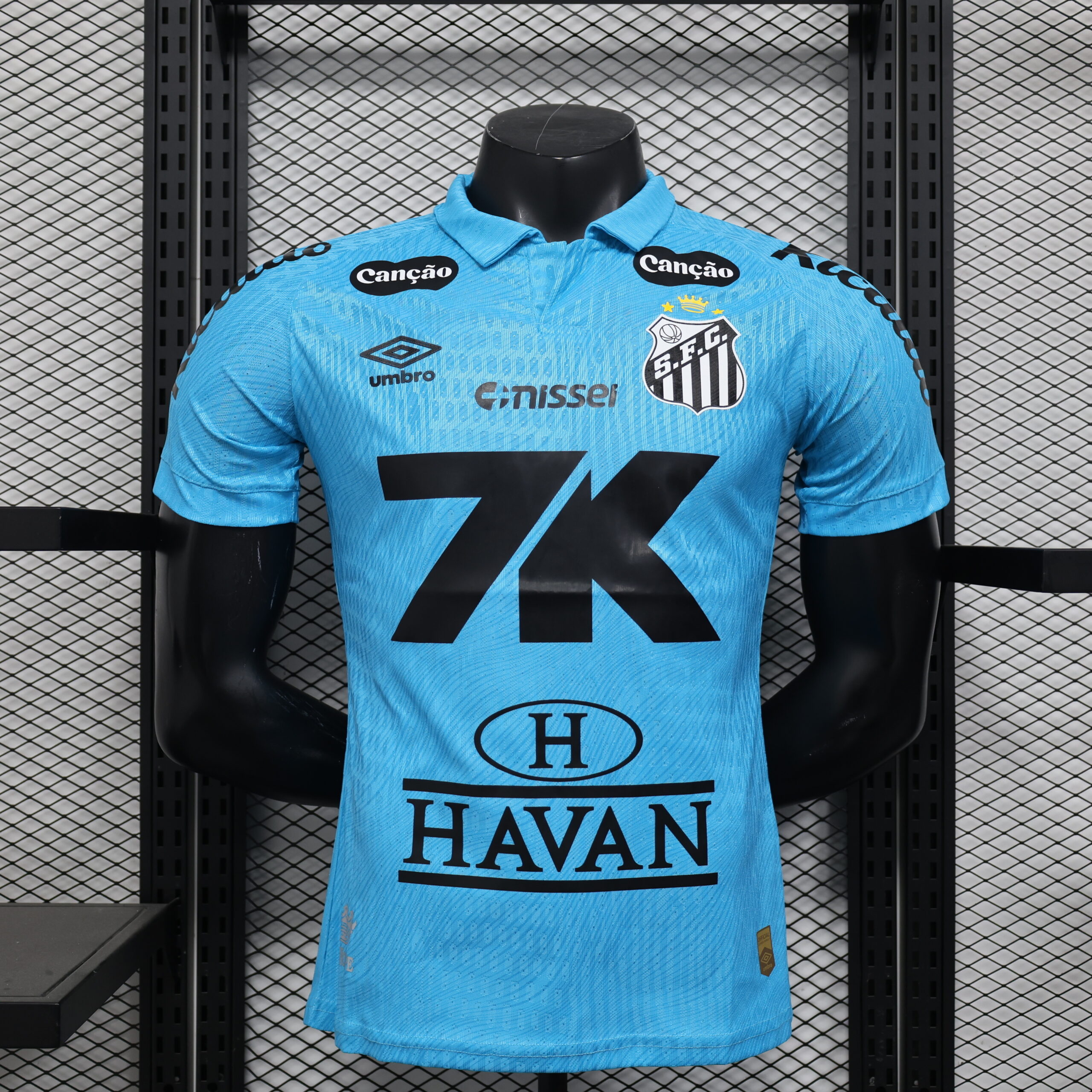 70614d486b0d57fa1256ee46d0b4345b.jpg 2025/2026 Player Version Santos Football Shirt 1:1 Thai Quality - Image 1