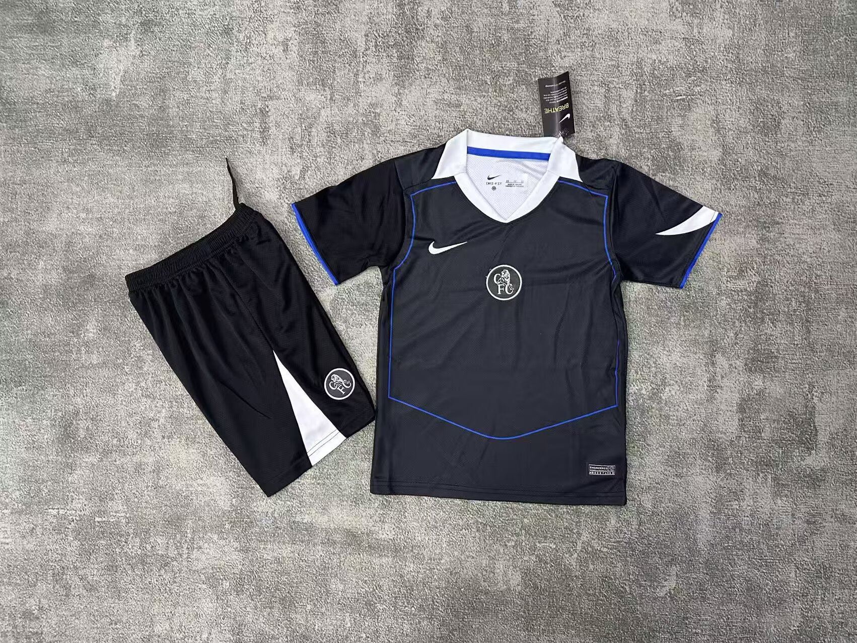 70bc9a171169e88dc659cd8170ee7e55.jpeg 2025/2026 Chelsea Third Away Football Shirt Kids Size 1:1 Thai Quality - Image 1