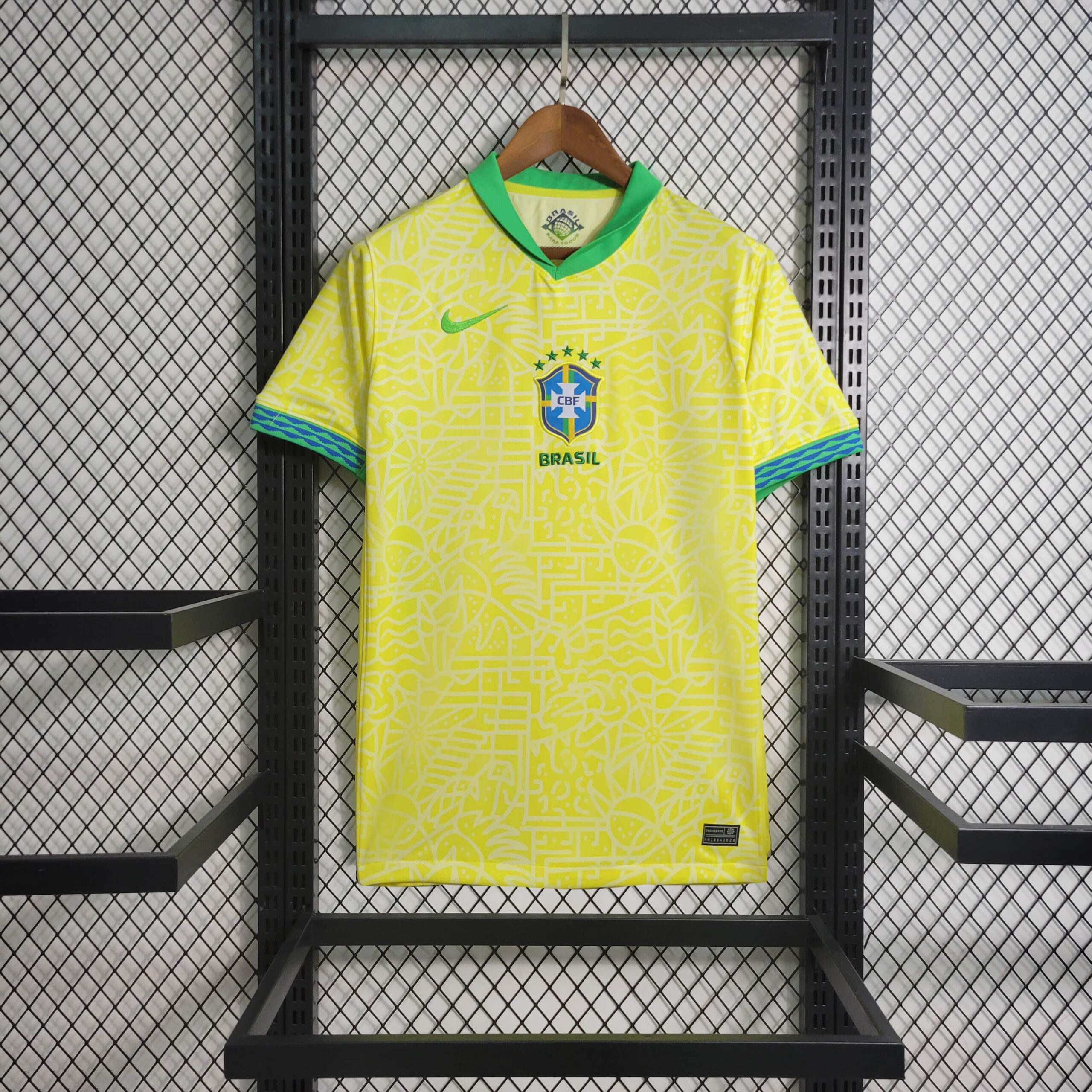 713413cb23acb3ef40049e25c2ca8bc4.jpeg 2024 Brazil Home Football Shirt 1:1 Thai Quality - Image 1