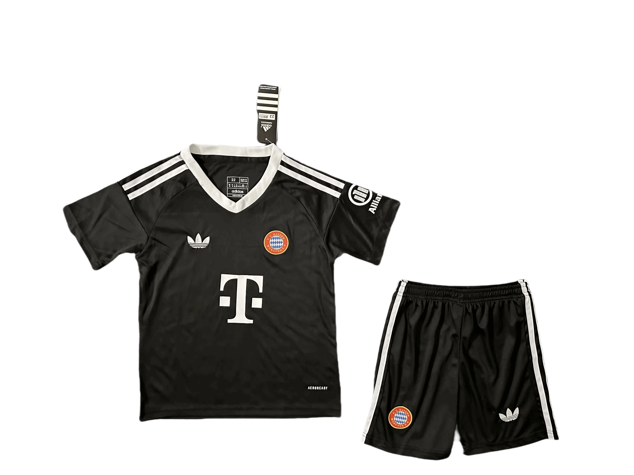 717488cfe8db562345cc70218070dde2.png 2024/2025 Bayern Munchen Goalkeeper Football Shirt Kids Size 1:1 Thai Quality - Image 1