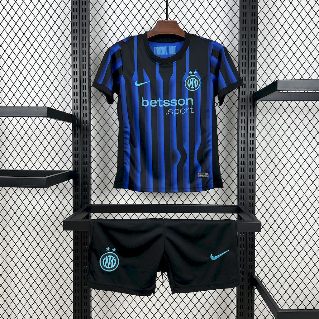 722a369cea4c39884d033e492e690c25.jpg 2025/2026 Inter Milan Home Football Shirt Kids Size 1:1 Thai Quality - Image 1