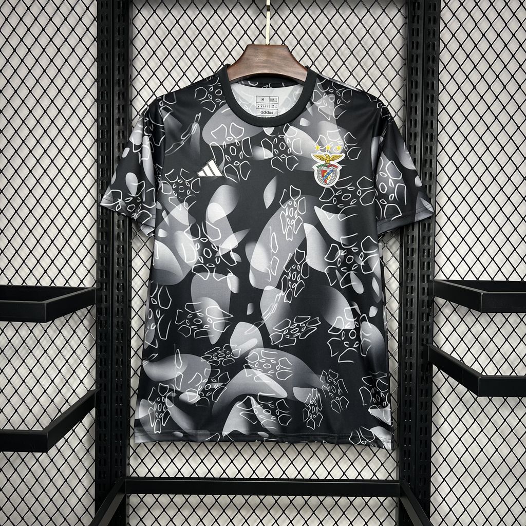 762074e8d4b2d68a028e640d9fb876e7.jpg 2024/2025 Benfica Pre-Match Football Shirt 1:1 Thai Quality - Image 1