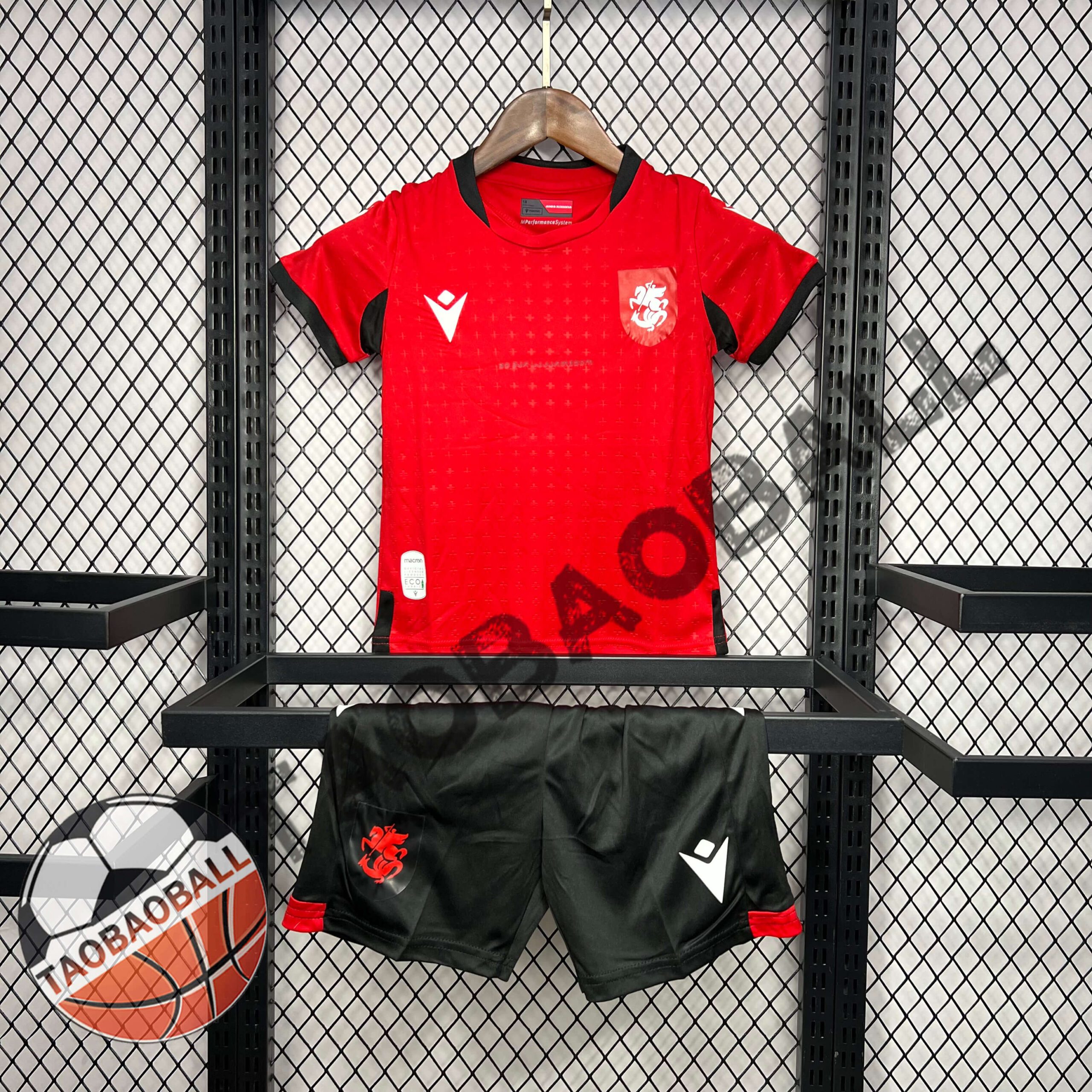 76e20c6fb191dffd307453d99cc1be73.jpeg 2024 Denmark Home Football Shirt Kids Size 1:1 Thai Quality - Image 1