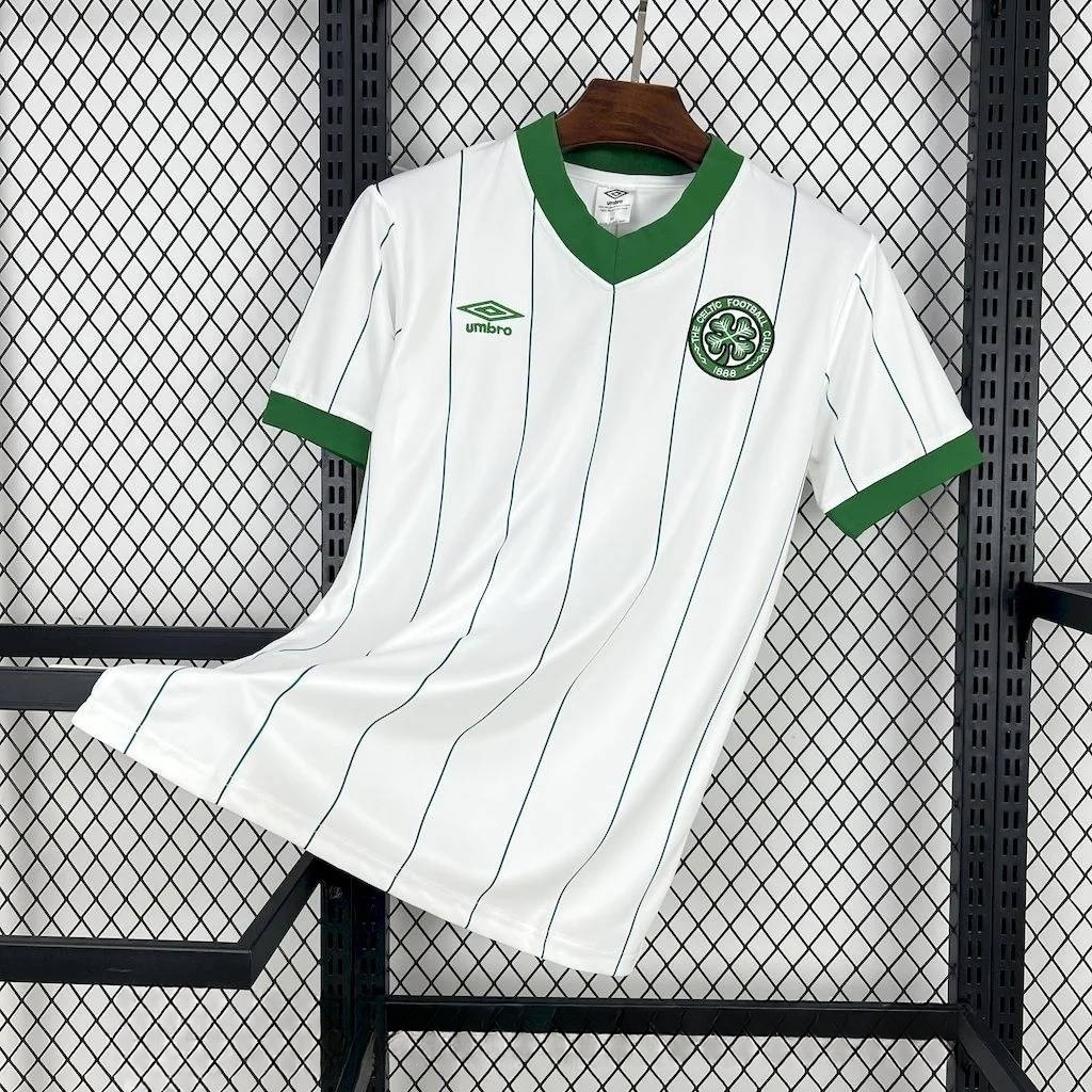 789914d75c0996cc293bc1a507b1a304.jpg 1984/1986 Retro Celtic Away Football Shirt 1:1 Thai Quality - Image 1