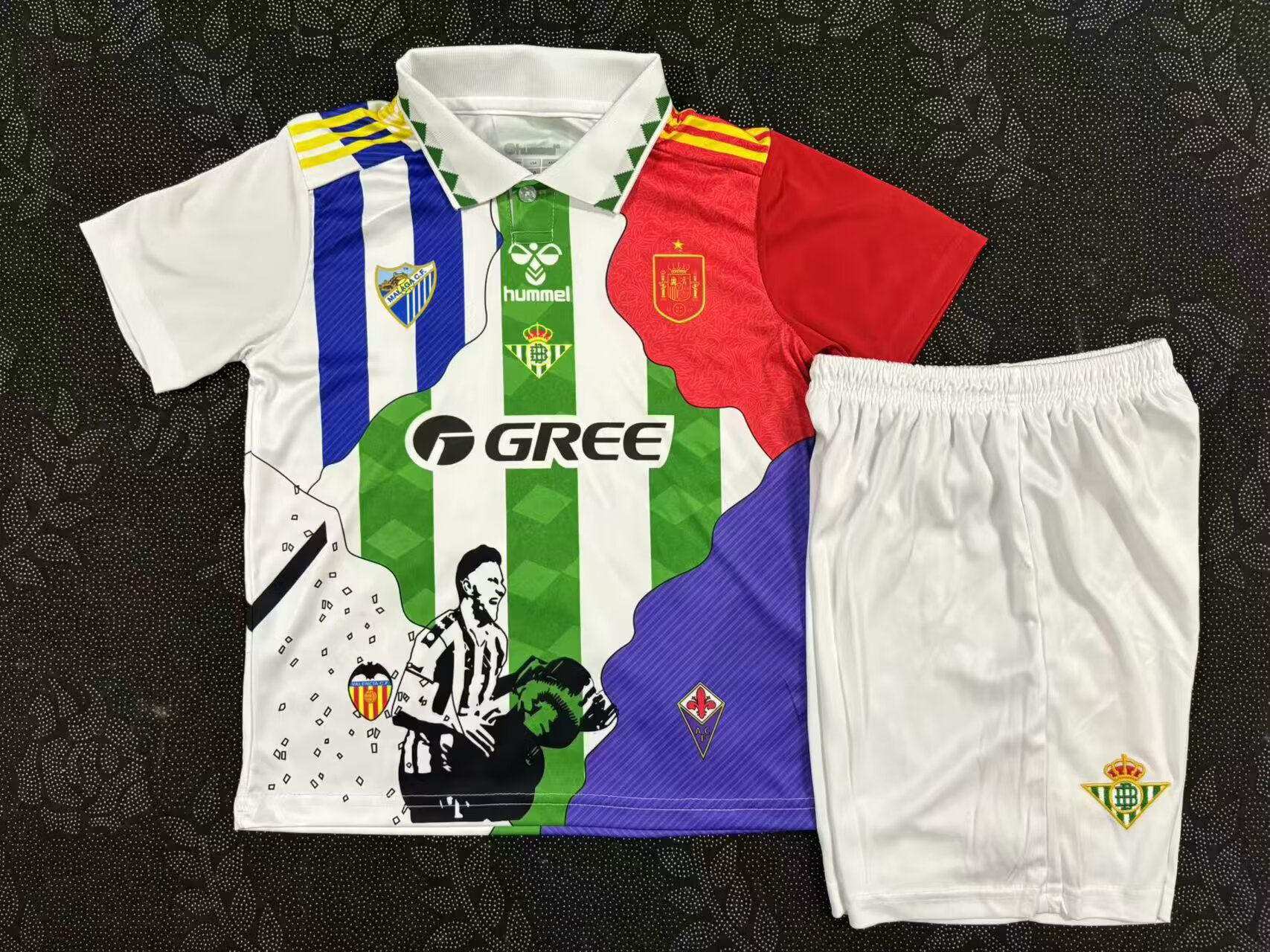 7ab1096763d2b61e9a1a775e2e5138e2.jpg 2025/2026 Joaquin 17 Commemorative Edition Football Shirt Kids Size 1:1 Thai Quality - Image 1