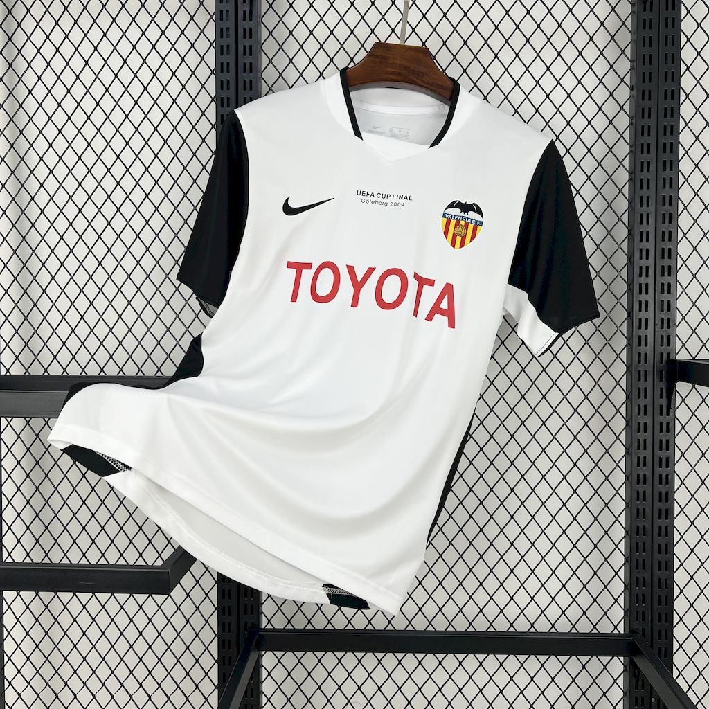 7ba01878915a729aad925948d5c3c6d2.jpg 2003/2004 Retro Valencia Home Football Shirt 1:1 Thai Quality - Image 1