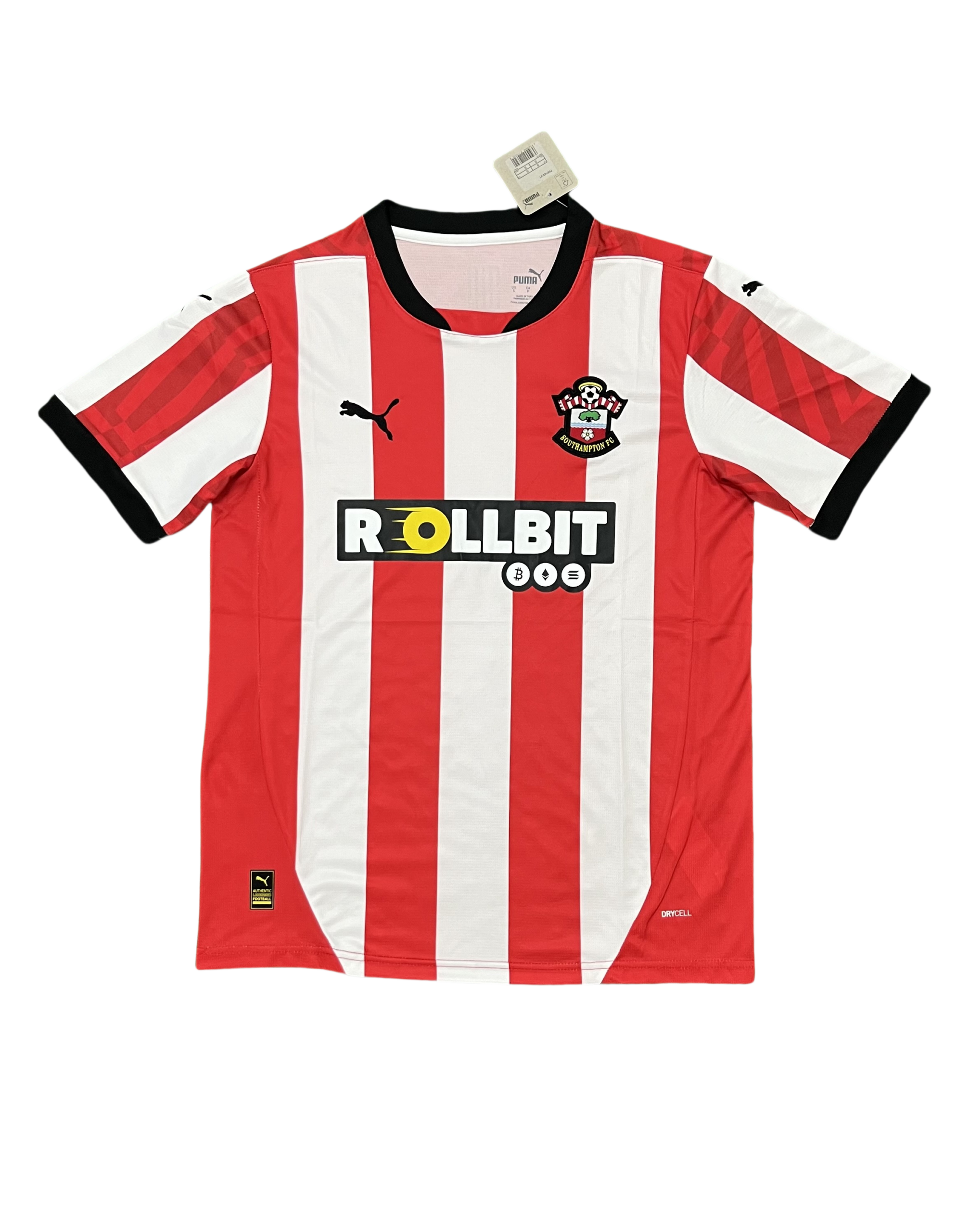 7c057356760e0d5978a7bcd04a50b844.png 2024/2025 Southampton Home Football Shirt 1:1 Thai Quality - Image 1