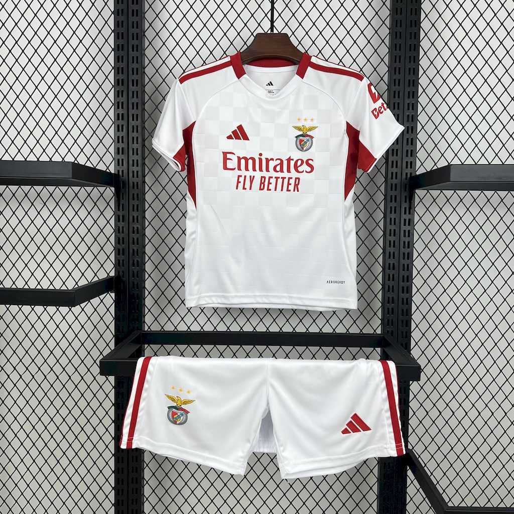 7e60eb1732140a8d746a2e57a4885d82.jpg 2025/2026 Benfica Third Away Football Shirt Kids Size 1:1 Thai Quality - Image 1
