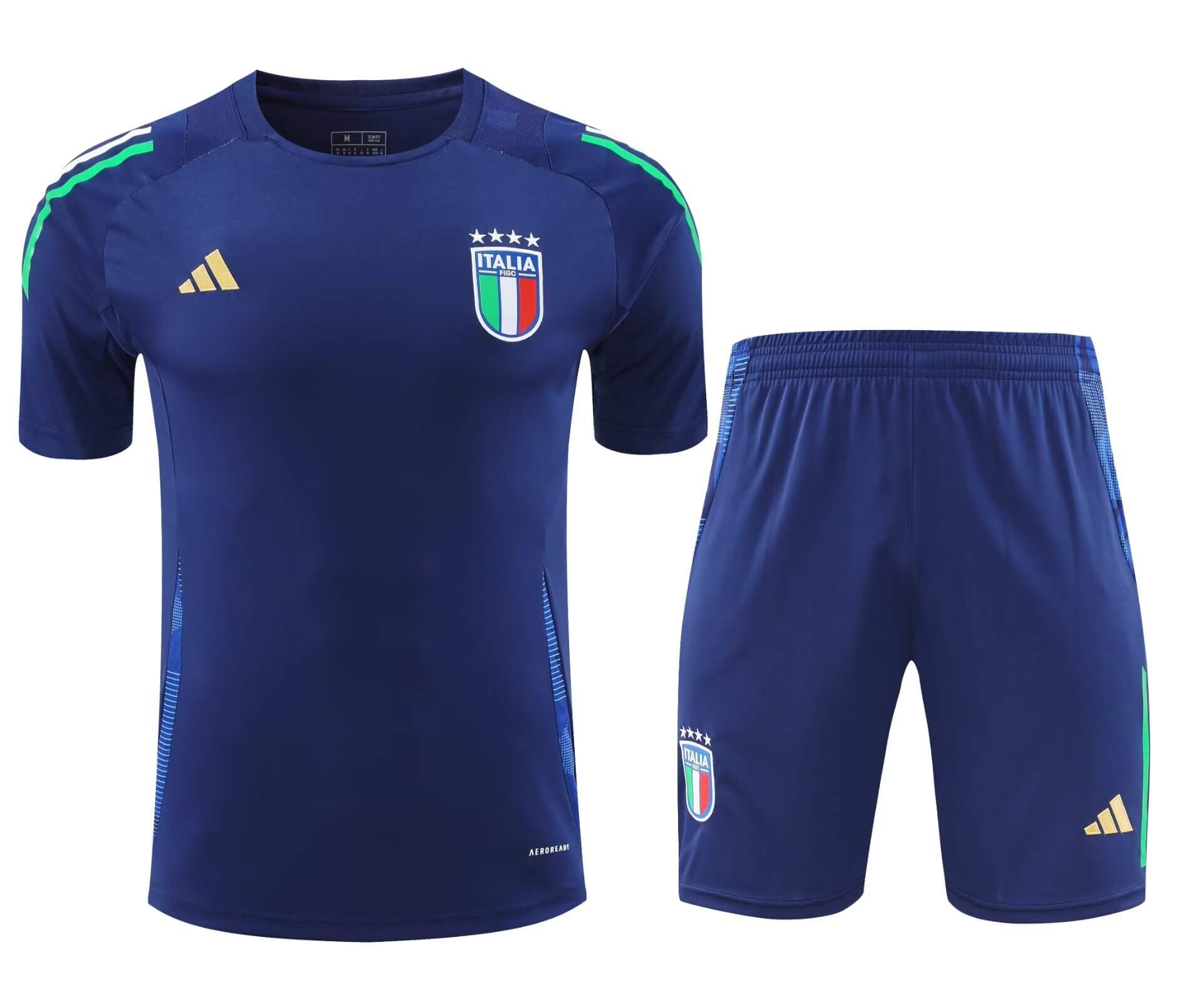 7fe1afb010508d7fd51cf385ac24eb2a.jpg 2024/2025 Italy Training Wear Blue Suit Shirt 1:1 Thai Quality - Image 1