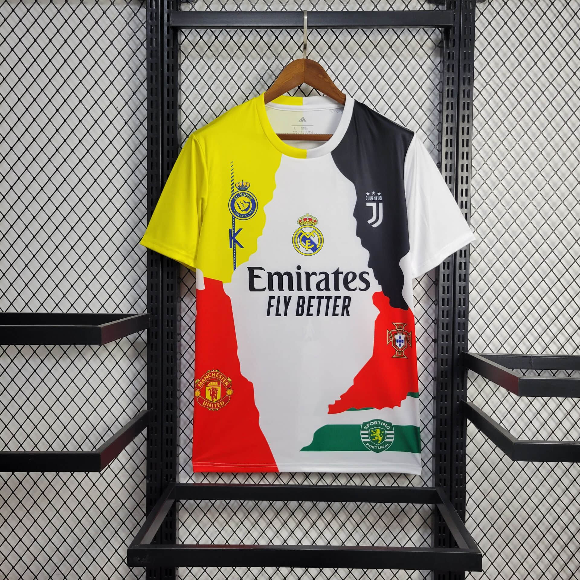 8759fd7a3518b0e82a3453e9e1e0ac38.jpg 2025/2026 7# RONALDO Real Madrid/Juventus/Manchester United/Sporting/Al-Nassr/Portugal Special Edition Football Shirt 1:1 Thai Quality - Image 1