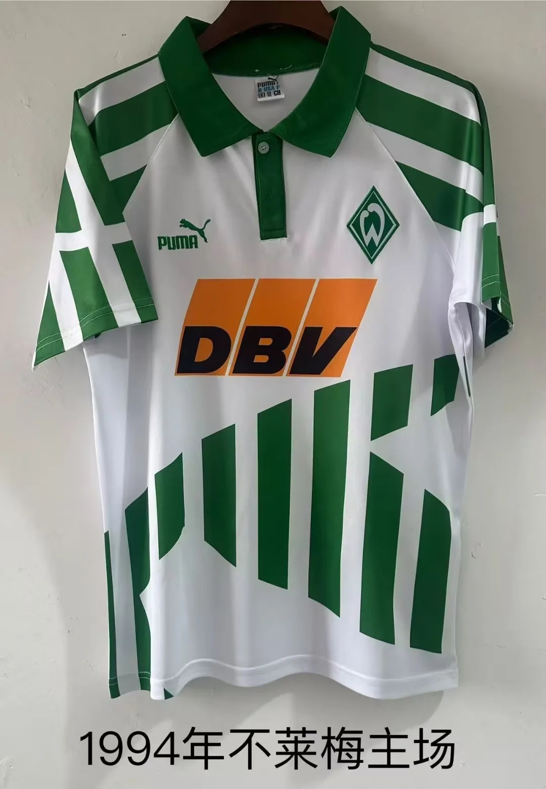 88024dae959fb39084243e77b3d87892.jpg 1994 Werder Bremen Home Football Shirt 1:1 Thai Quality - Image 1