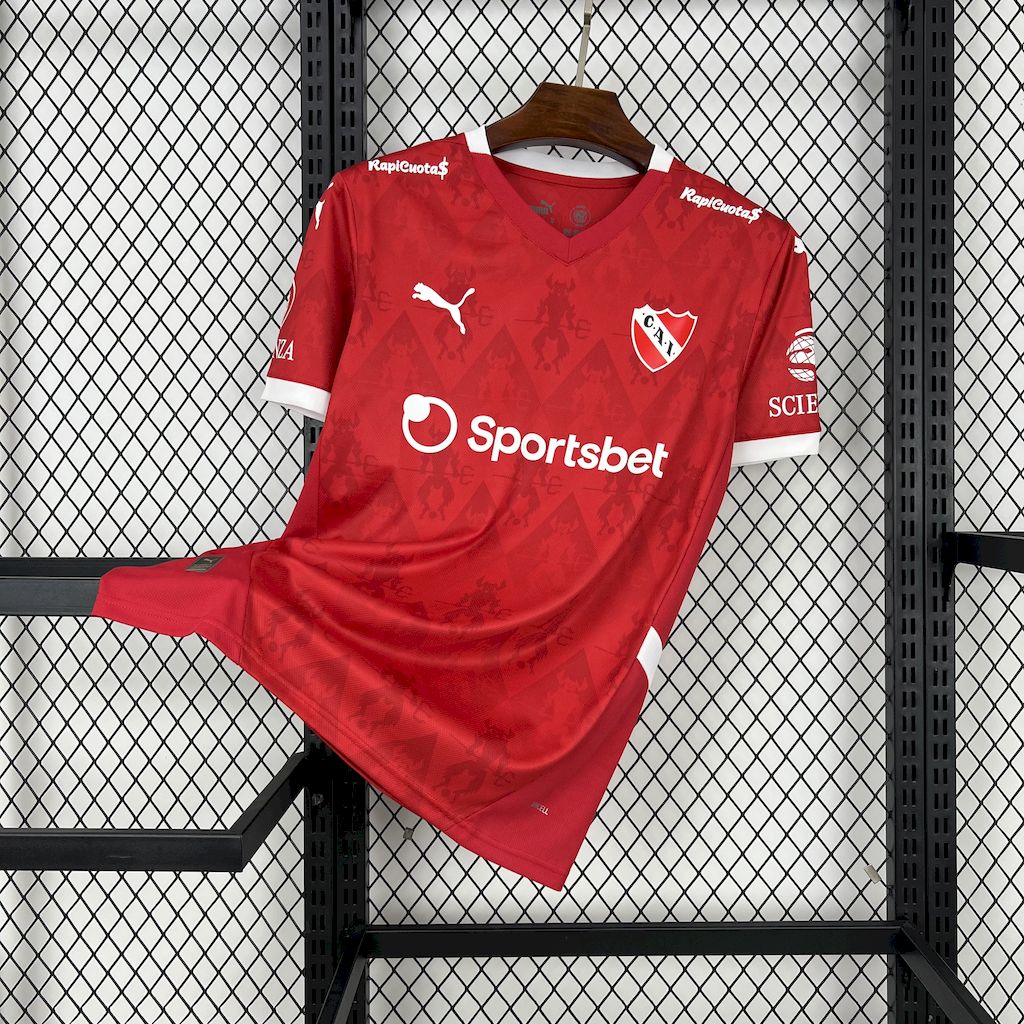 905f0d7b822146d781067e562b305d5c.jpg 2025/2026 CA Independiente Home Football Shirt 1:1 Thai Quality - Image 1
