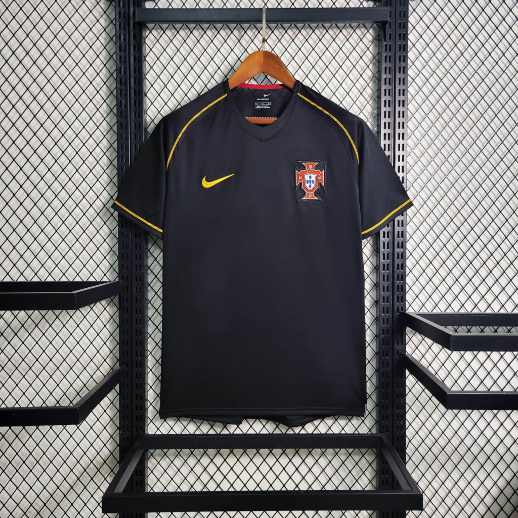 93c177ecabd496b2d47f9c40ce1cc593.jpeg 2006 Retro Portugal Away Football Shirt 1:1 Thai Quality - Image 1
