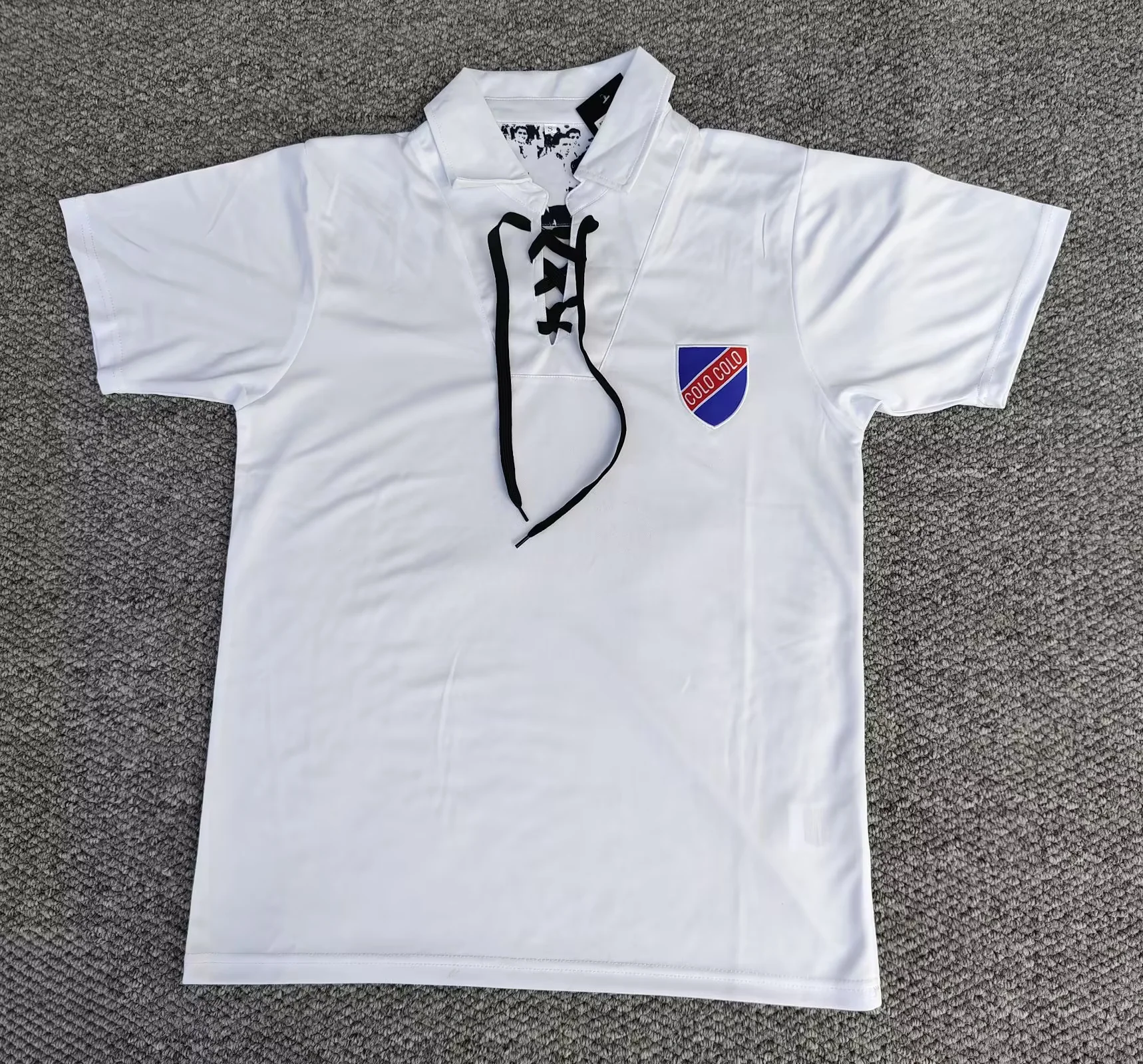 949f84922e9cf5033de69870abeae68c.webp 1925 Retro Colo Colo Home Football Shirt 1:1 Thai Quality - Image 1