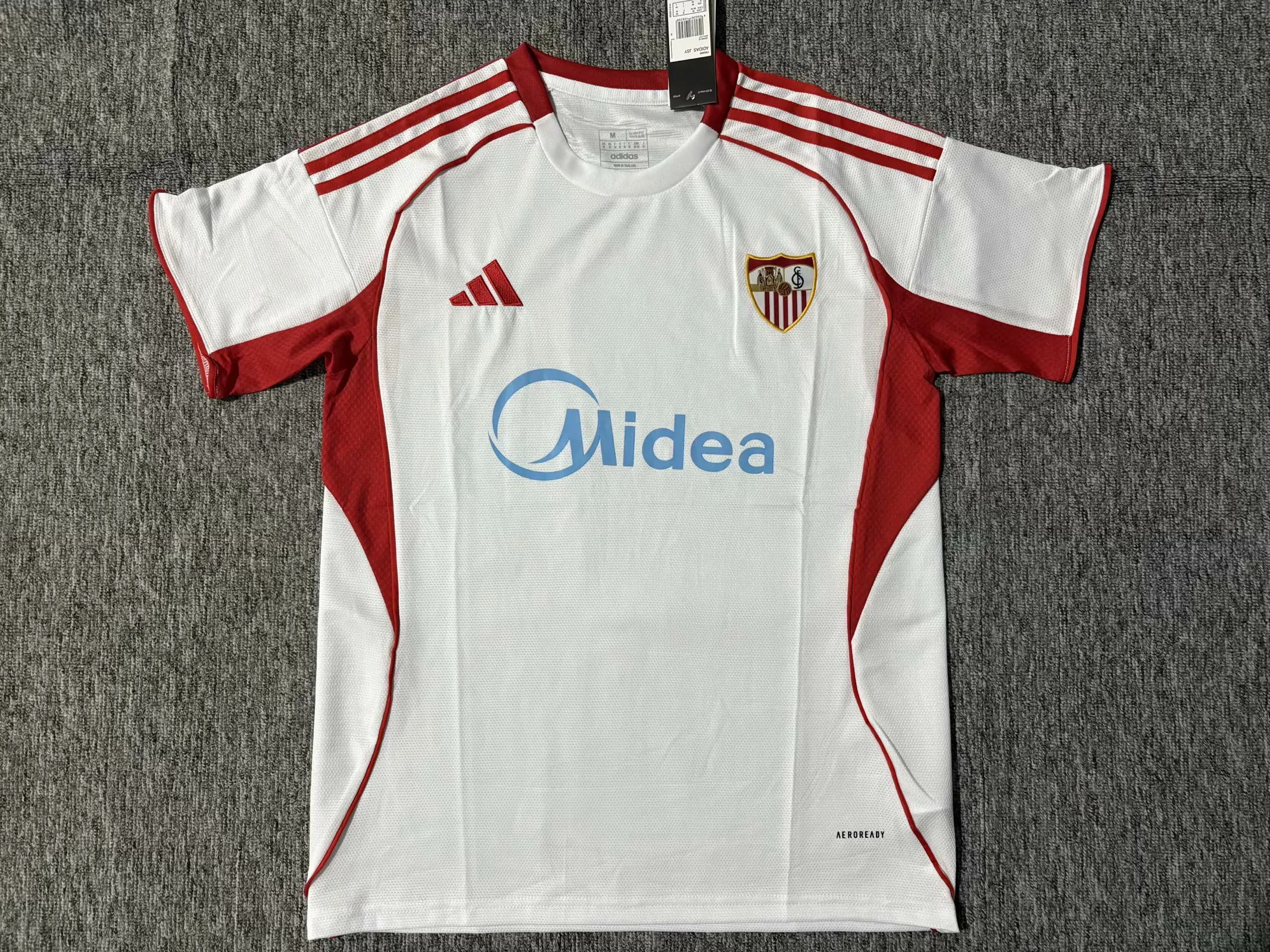 96f0e561f95c5103e0c0b4add049d7b6.webp 2025/2026 Sevilla Home Football Shirt 1:1 Thai Quality - Image 1