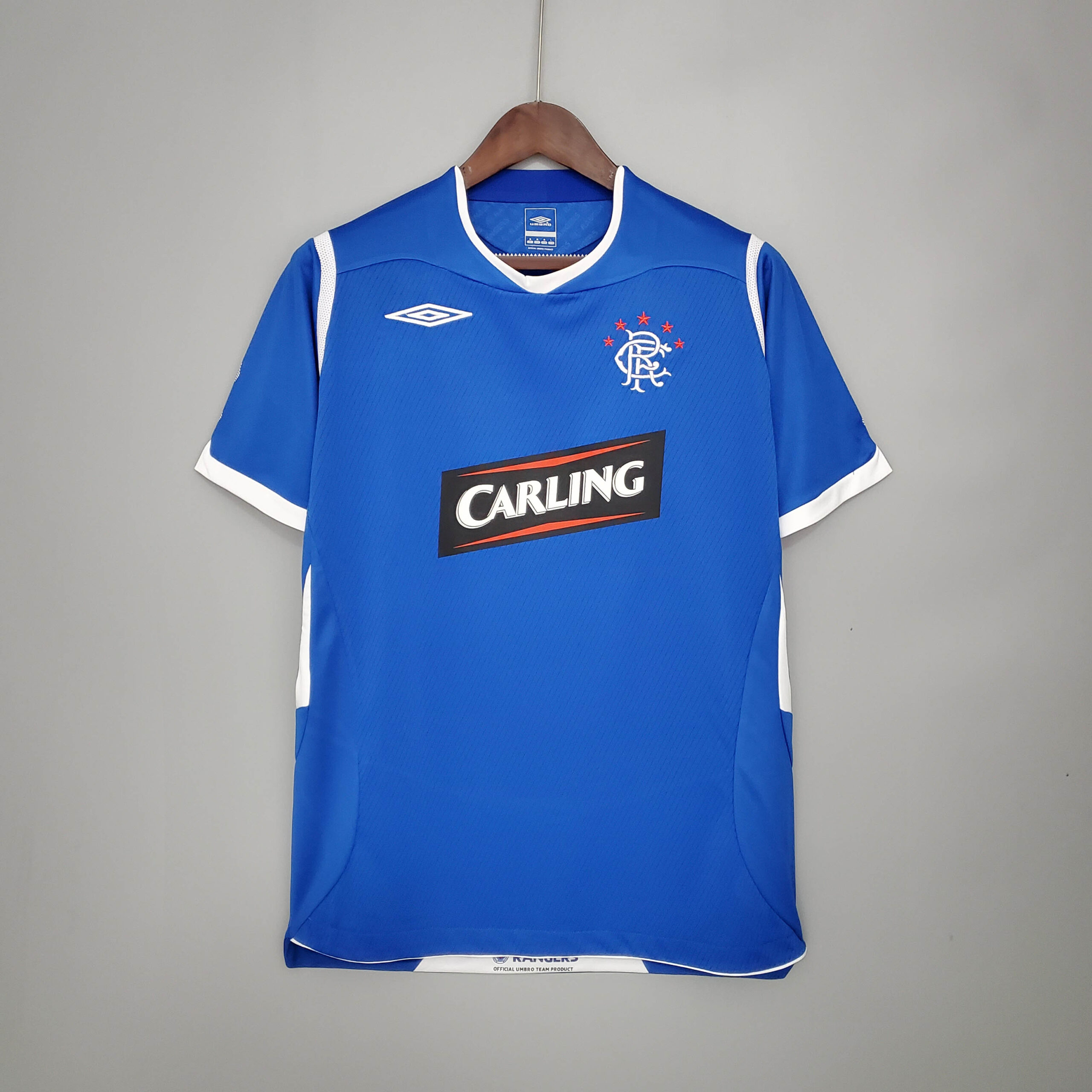 9a05c789e1c724dd28211afa0be40631.jpeg 2008/2009 Retro Rangers Home Football Shirt 1:1 Thai Quality - Image 1
