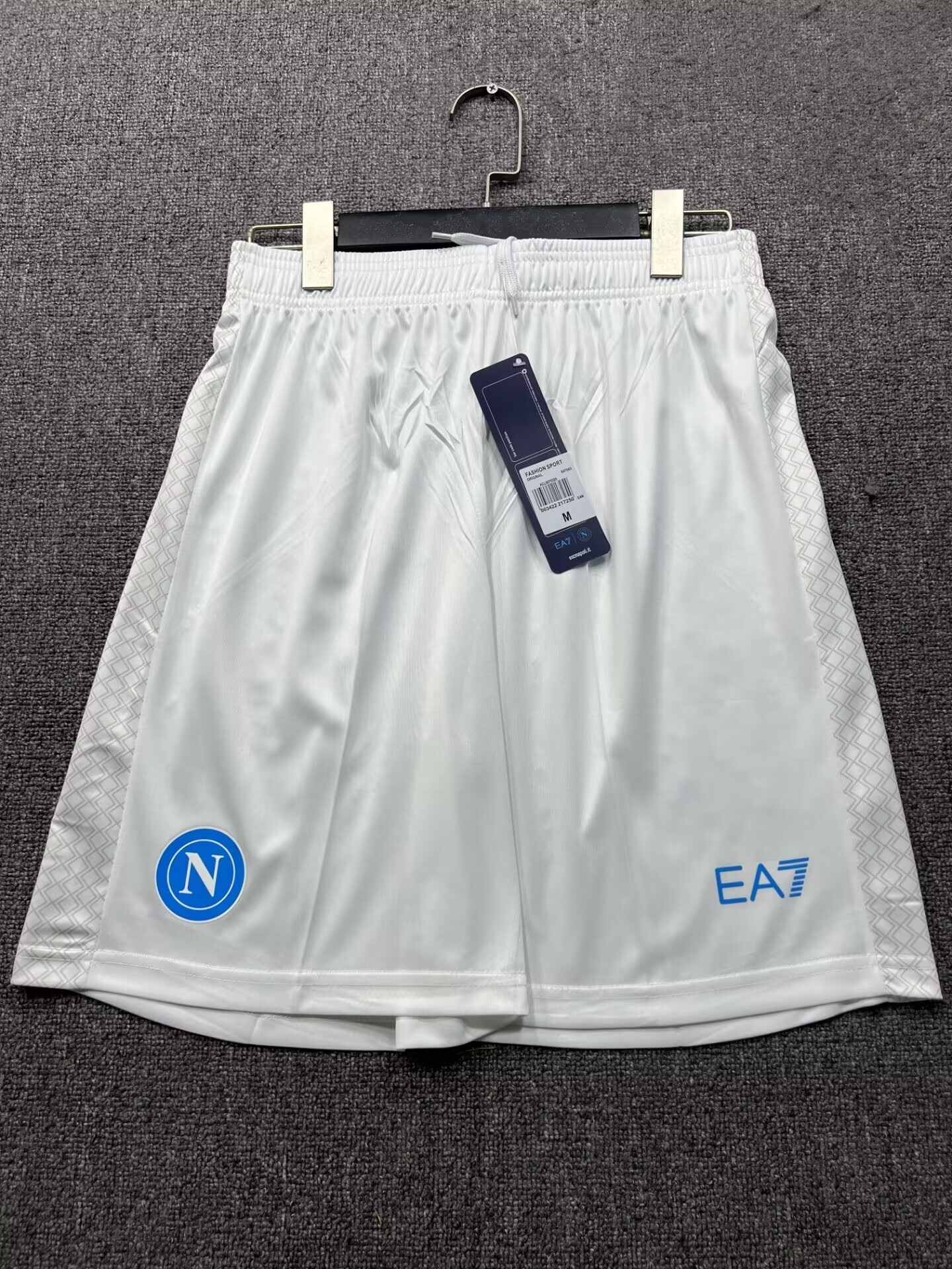 9bcdabccbc0ea5dd27faade687607c9e.jpg 2025/2026 Napoli Home Shorts 1:1 Thai Quality - Image 1