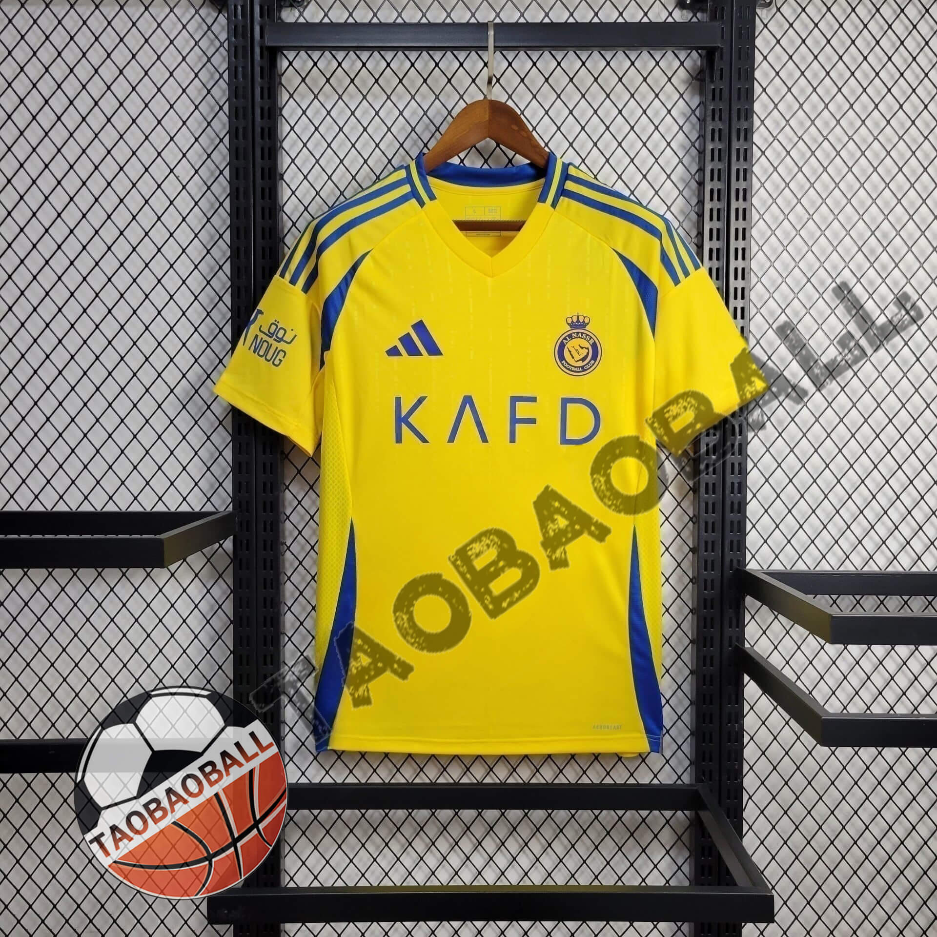 9e575afac9a3f939c03ea254a99b2fd1.jpg 2024/2025 Al-Nassr Home Football Shirt 1:1 Thai Quality - Image 1
