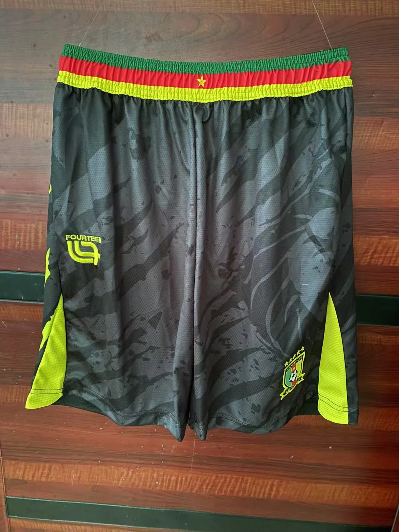 9f725bd6d4efe2666216bc025d283c89.webp 2025 Cameroon Shorts 1:1 Thai Quality - Image 1