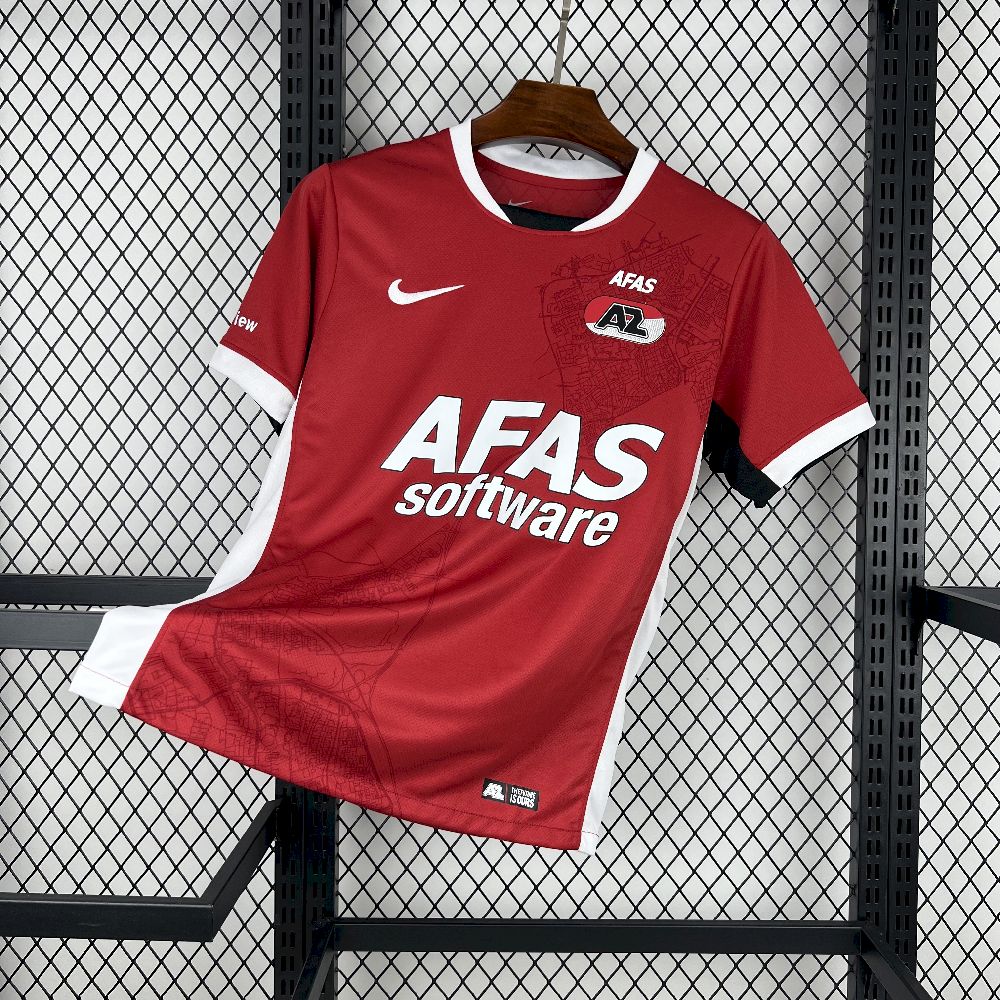 a743c59d718ee2597b7cc4a42b178f4e.jpg 2025/2026 AZ Alkmaar Home Football Shirt 1:1 Thai Quality - Image 1