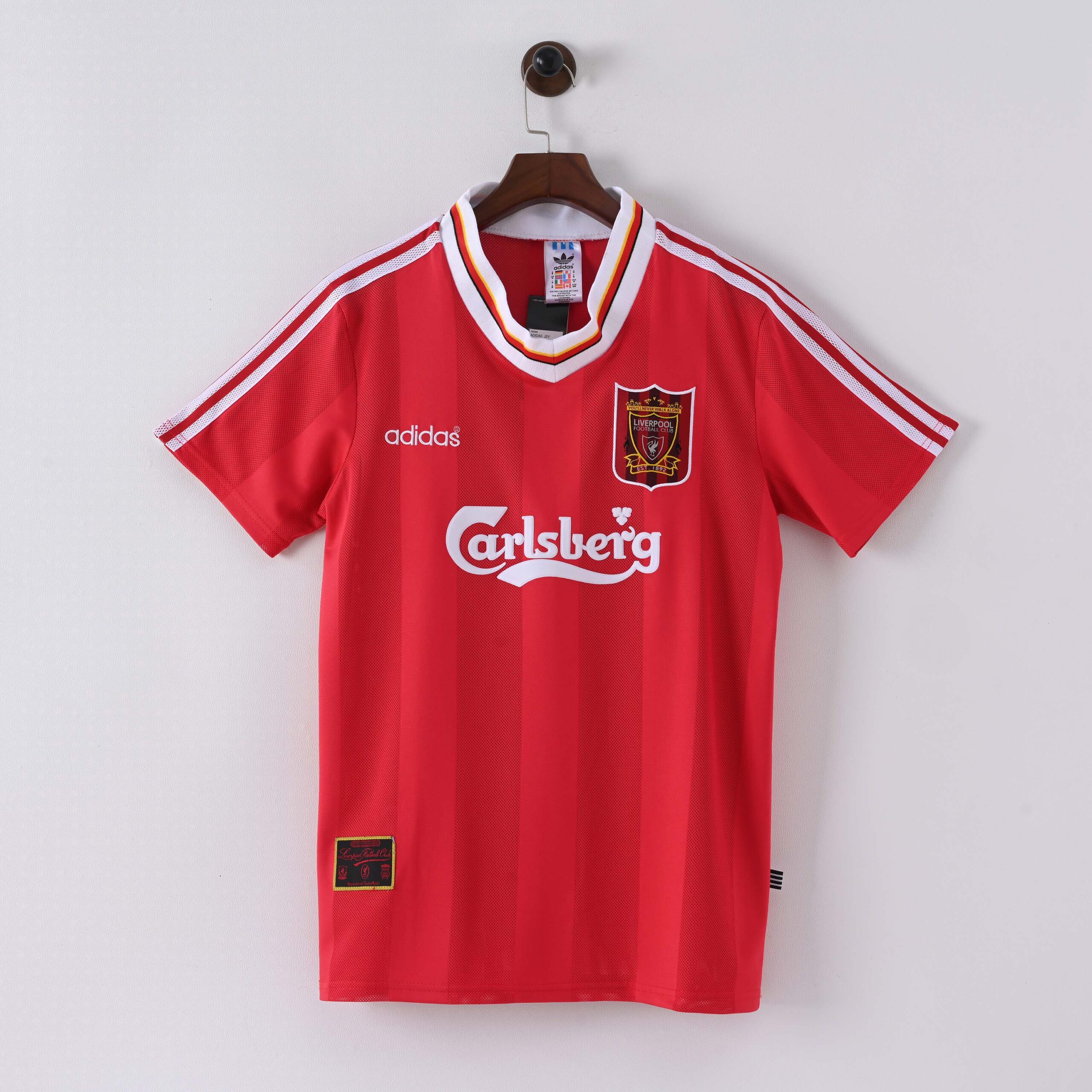 aaa15654d7562a1c59ac2845d0421040.jpg 1995/1996 Retro Liverpool Home Football Shirt 1:1 Thai Quality - Image 1