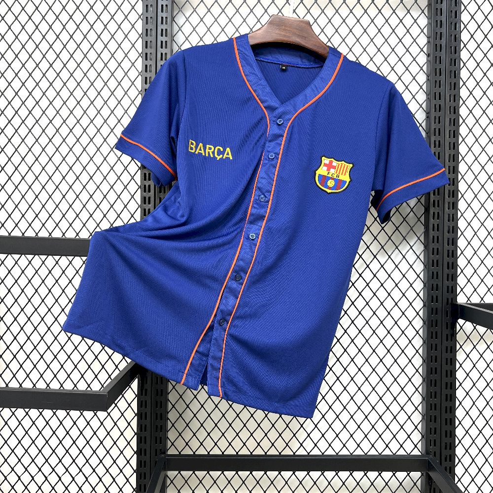 aab869c37eb8839a737dd10c1d061716.jpg 2025/2026 Barcelona Baseball Football Shirt 1:1 Thai Quality - Image 1
