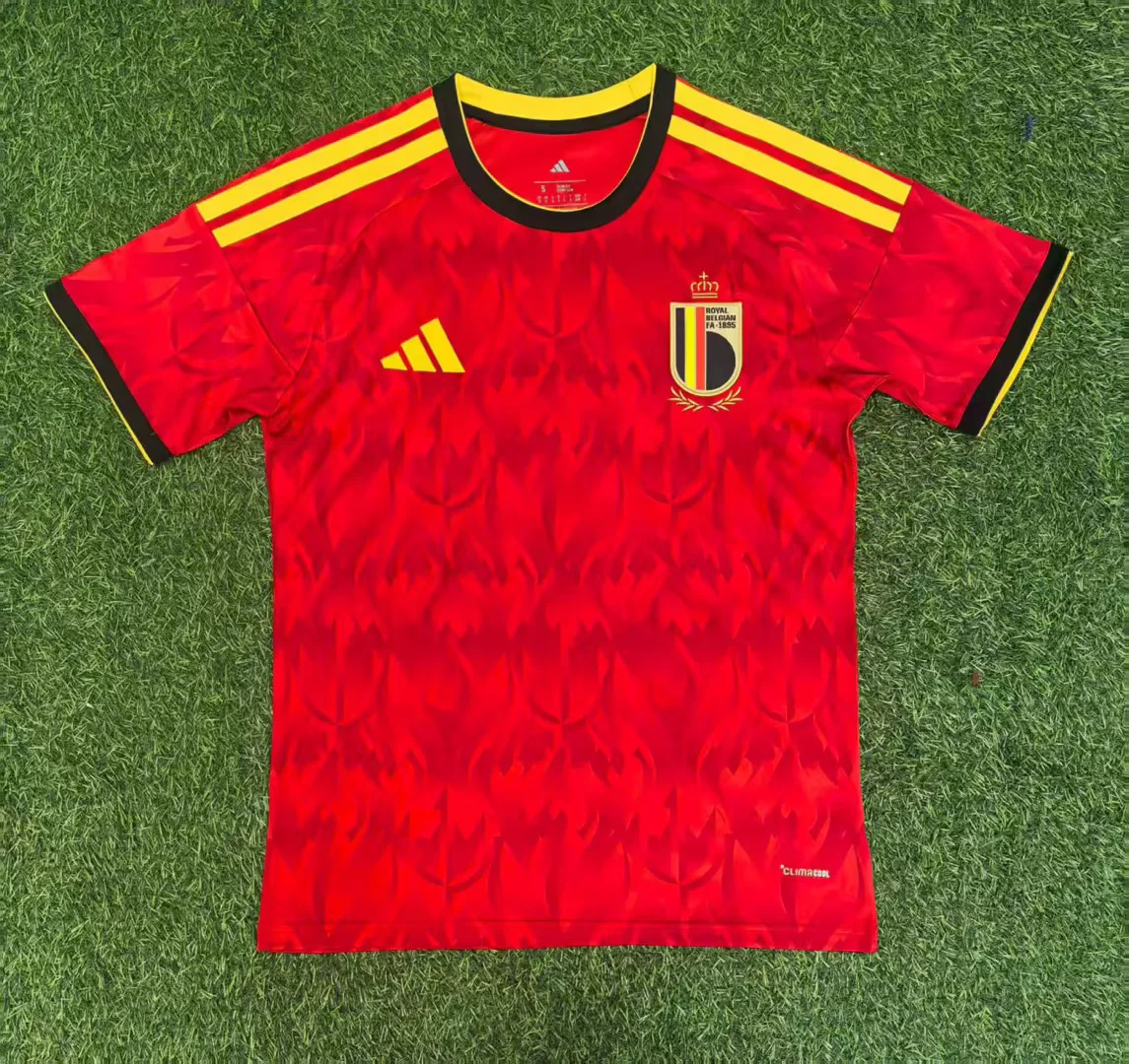 ac5c1b9e98f59f91e10b1134cc2d6a66.webp 2025 Belgium Home Football Shirt 1:1 Thai Quality - Image 1