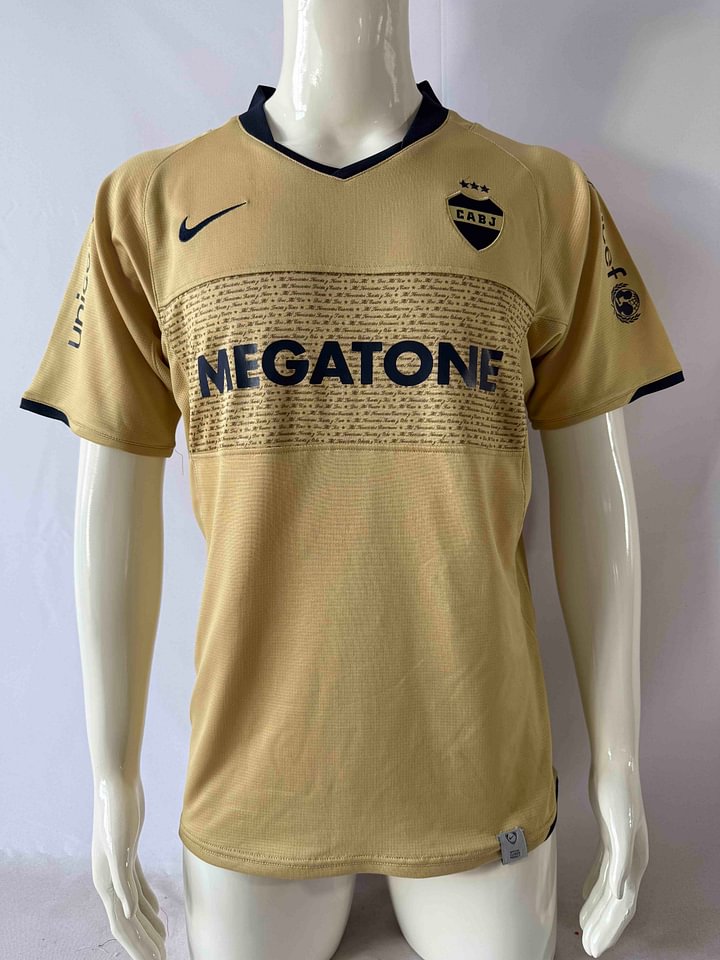 aec999c4e96fc56b4281977826bdd3ca.jpg 2007/2008 Retro Boca Juniors Away Football Shirt 1:1 Thai Quality - Image 1