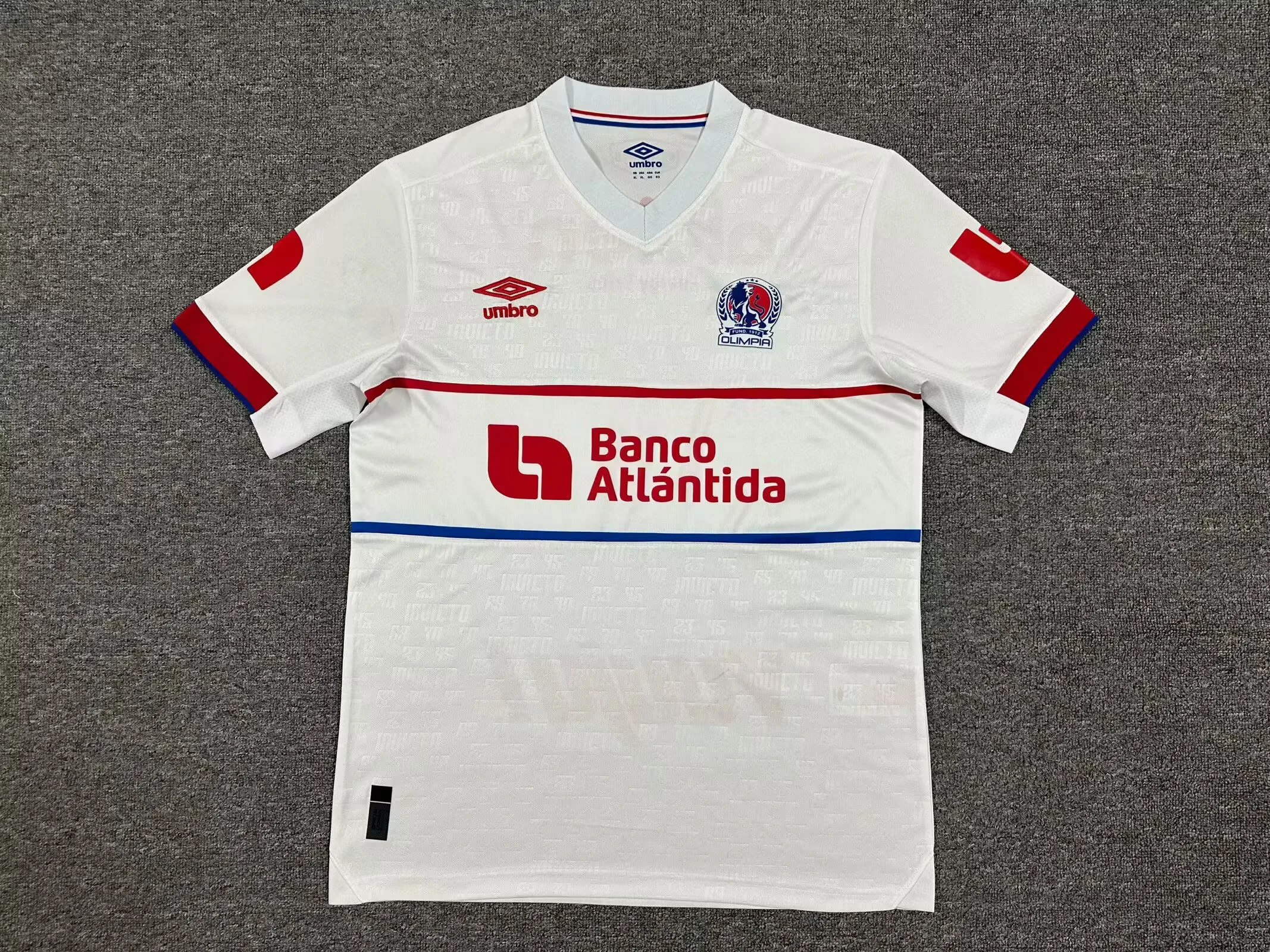 af416c97a0e89ed2cdb1166a25dd0226.webp 2025/2026 CD Olimpia Home Football Shirt 1:1 Thai Quality - Image 1