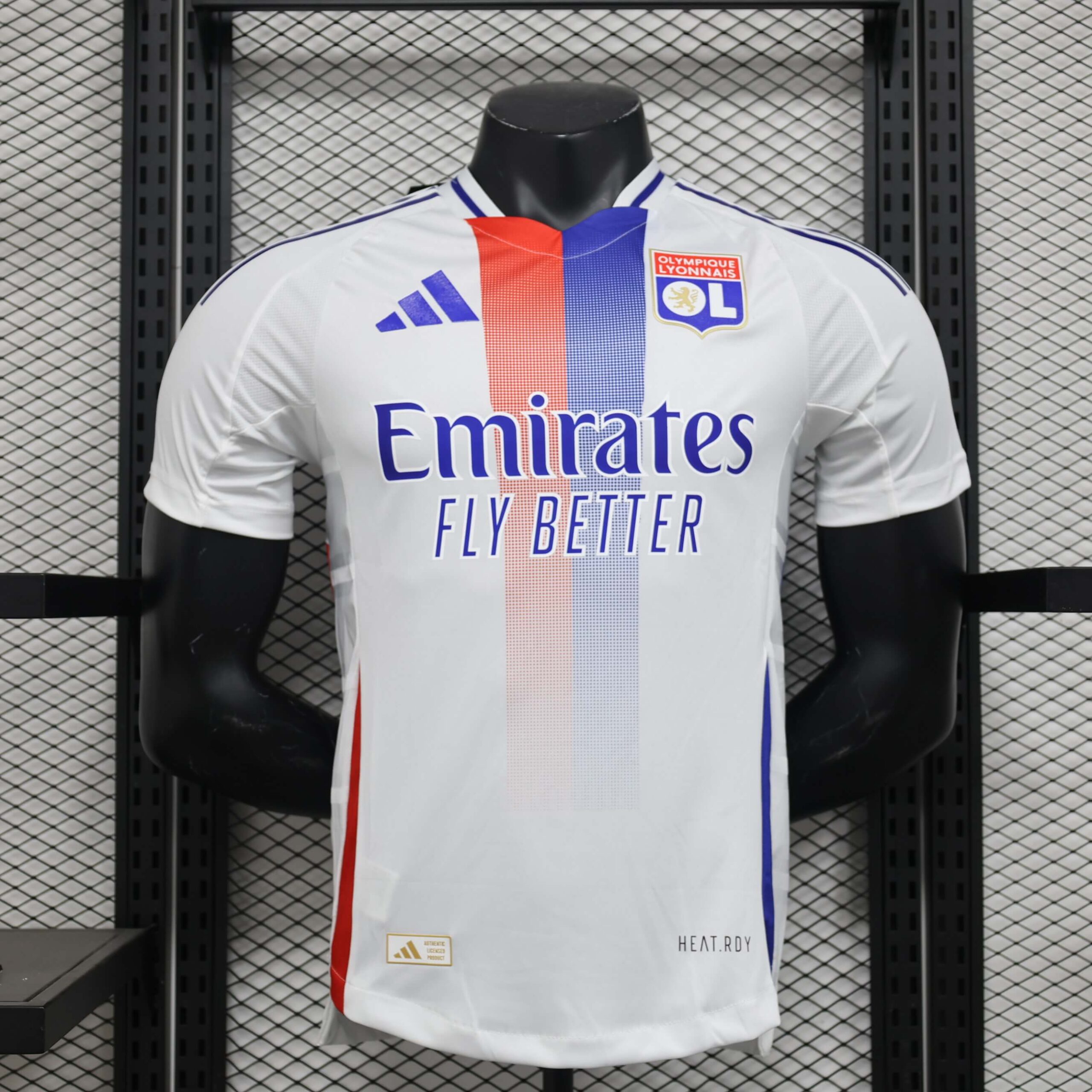 b01c06fa7a70e2a4be4881da6dbd73fc.jpg 2024/2025 Player Version Lyon Home Football Shirt 1:1 Thai Quality - Image 1