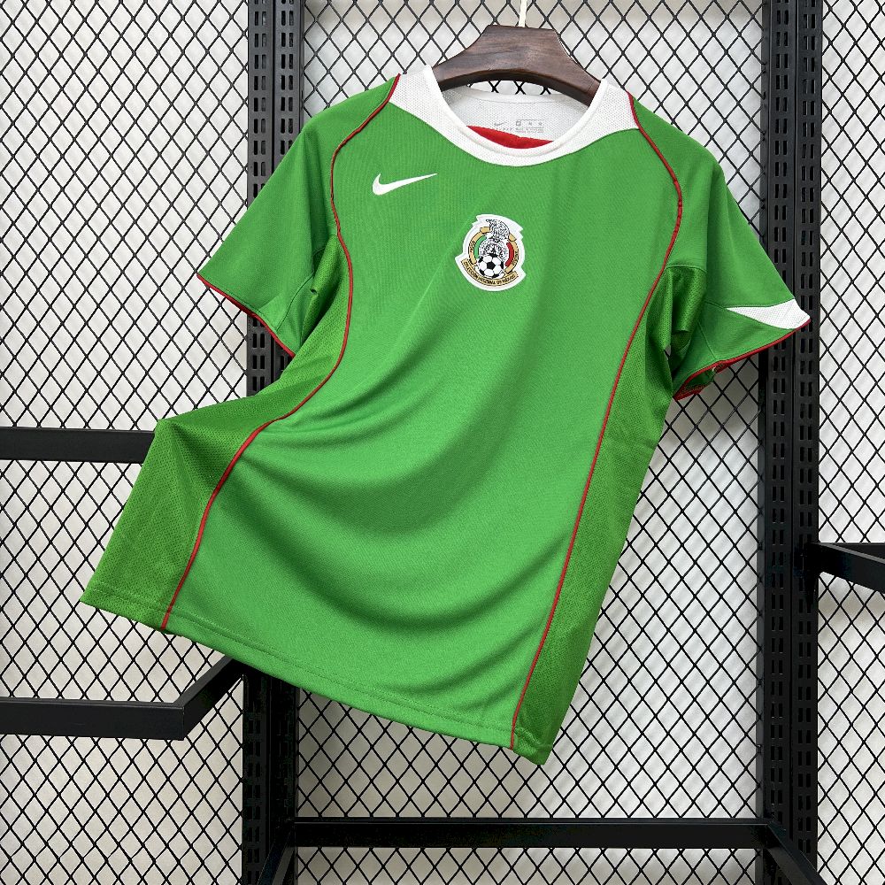b737414aed245b187350b8b69c44dae3.jpg 2004 Retro Mexico Home Football Shirt 1:1 Thai Quality - Image 1