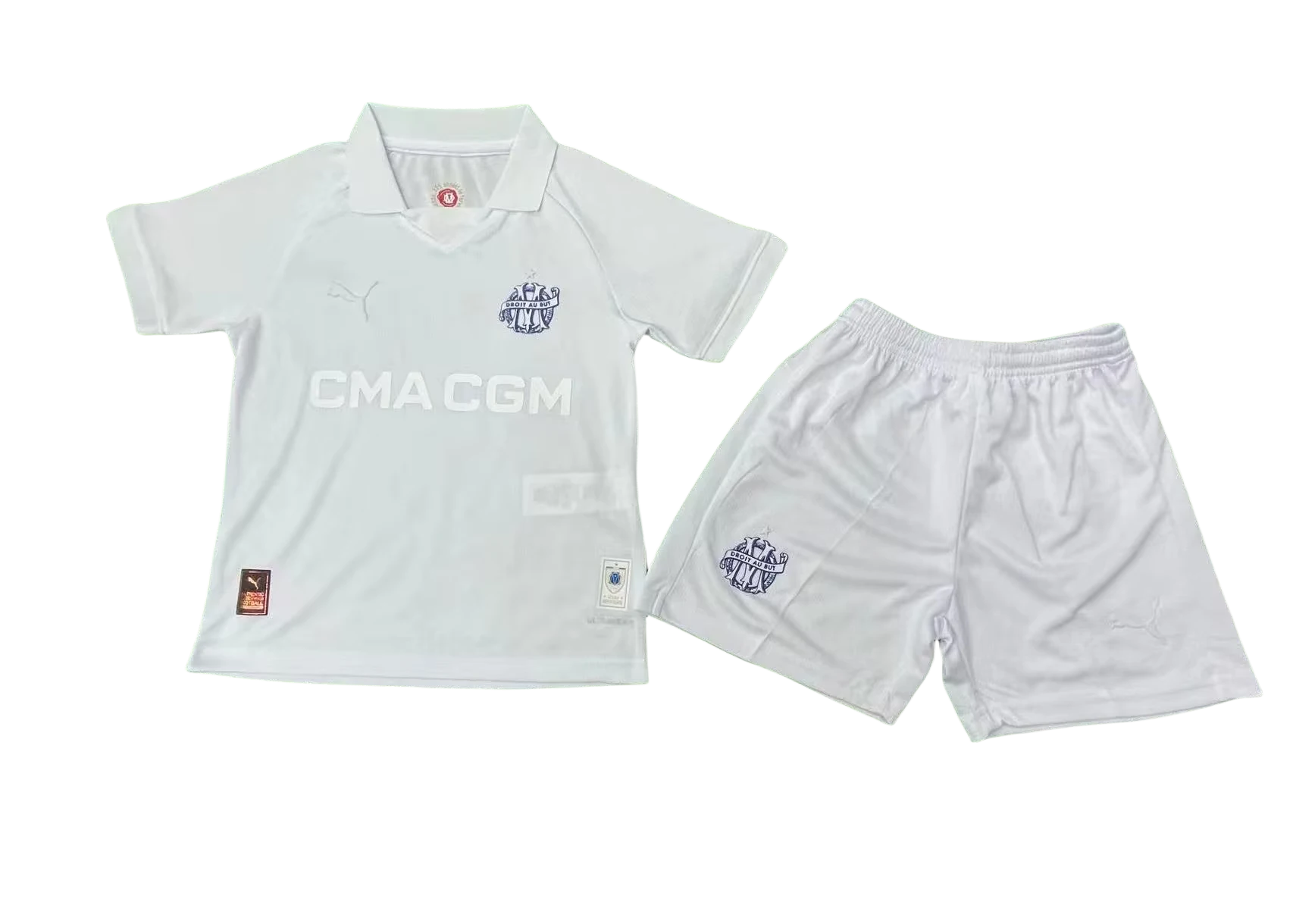 b94202f5f7986e84845fdcadac0a7e6a.png 2024/2025 Olympique Marseille 125th Anniversary Football Shirt Kids Size 1:1 Thai Quality - Image 1