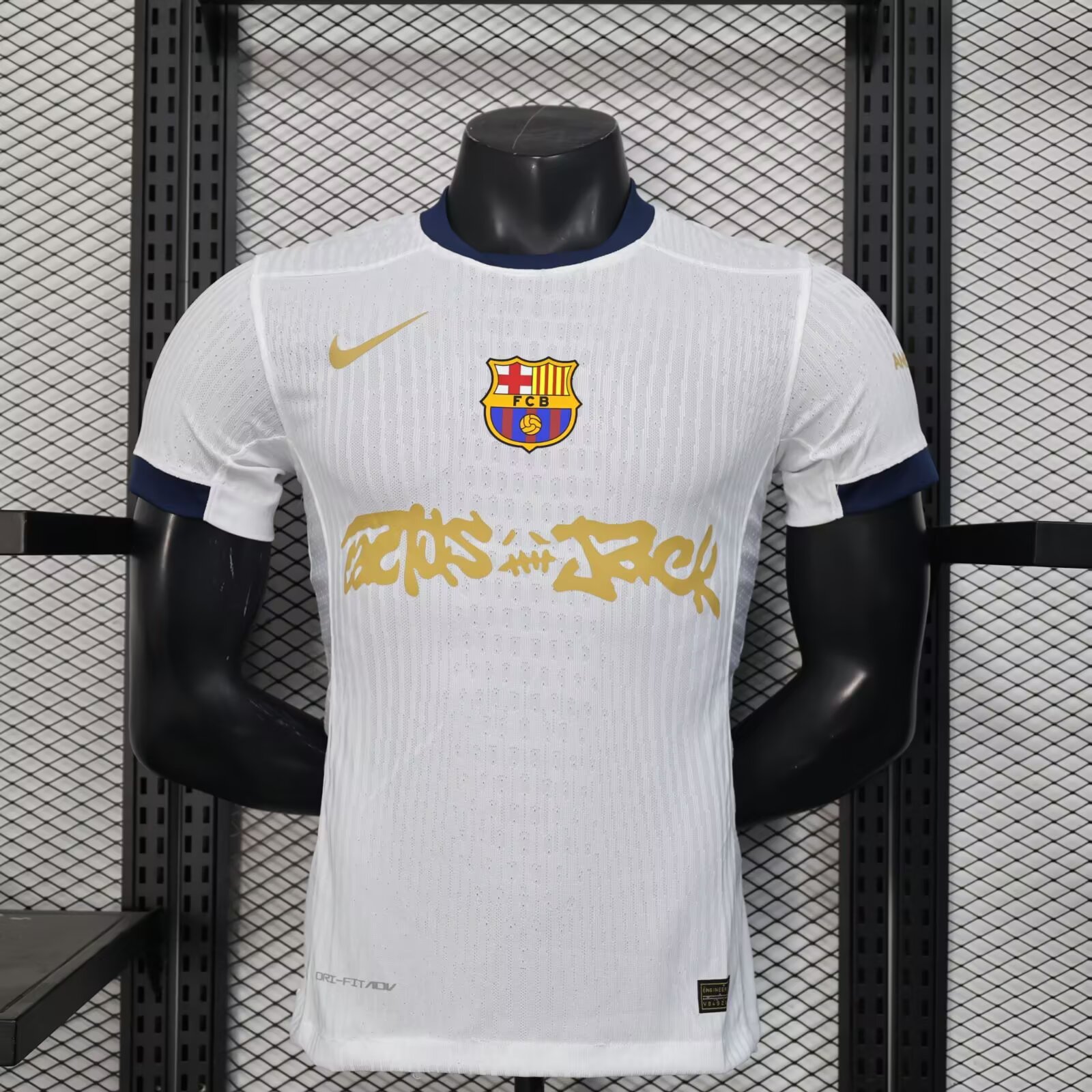 bc93bad67b766a52b830e924e6657a44.jpg 2025/2026 Player Version Barcelona x Travis Scott Special Edition Football Shirt 1:1 Thai Quality - Image 1