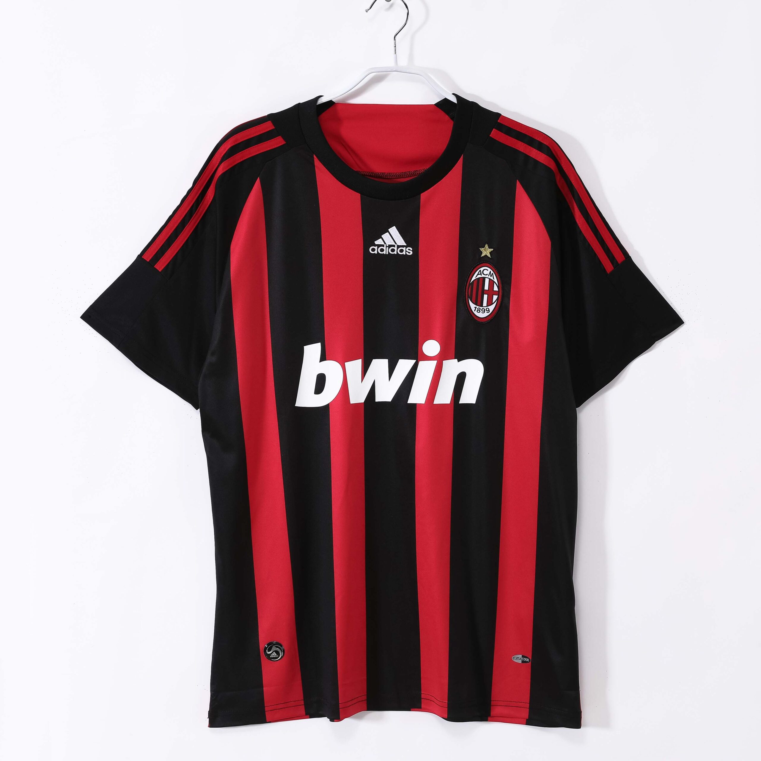 c41e703c6ba5b7158d3b21e3441f7308.jpg 2008/2009 Retro AC Milan Home Football Shirt 1:1 Thai Quality - Image 1