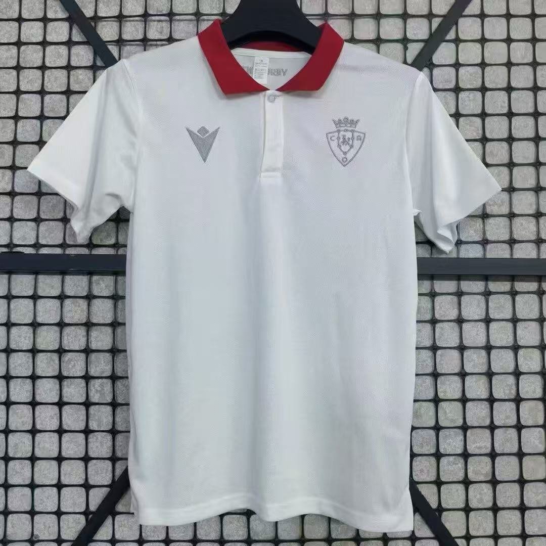 c64f403f41712c0a8f28cbf7baa18e33.jpg 2025/2026 Osasuna POLO Football Shirt 1:1 Thai Quality - Image 1