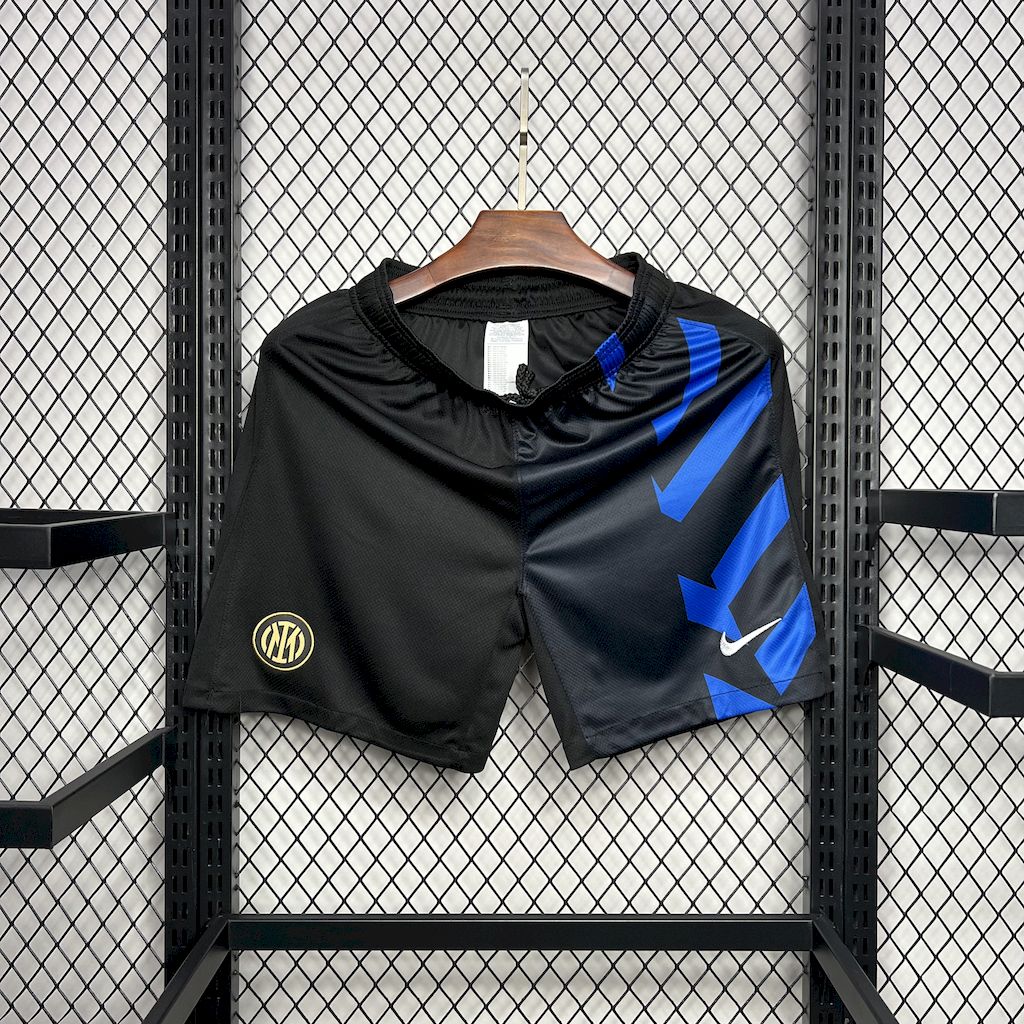 c7d3d0f89b45c6c97cea91881aac9137.jpg 2024/2025 Inter Milan Home Shorts 1:1 Thai Quality - Image 1