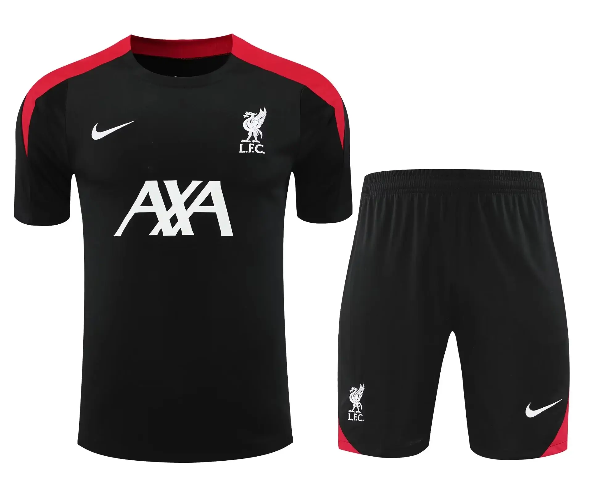 c90211251f00afeccecbeb6bfe996480.webp 2024/2025 Liverpool Training Wear Black Suit Shirt 1:1 Thai Quality - Image 1