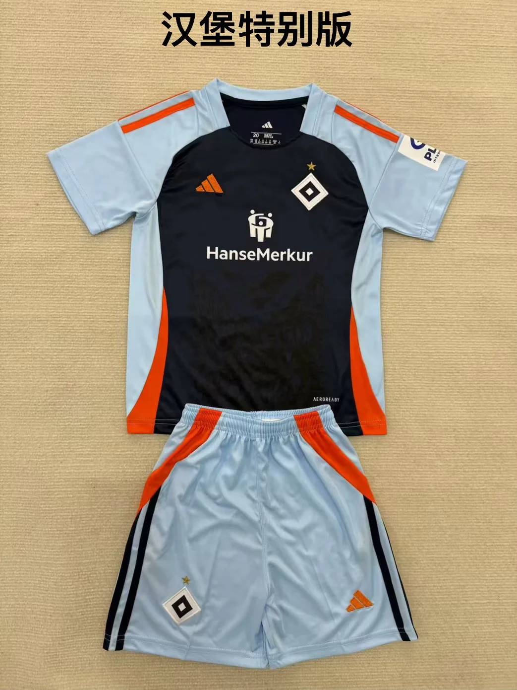 c961cadbcc5ee7f33003a545712d0952.webp 2025/2026 Hamburger SV Special Edition Football Shirt Kids Size 1:1 Thai Quality - Image 1