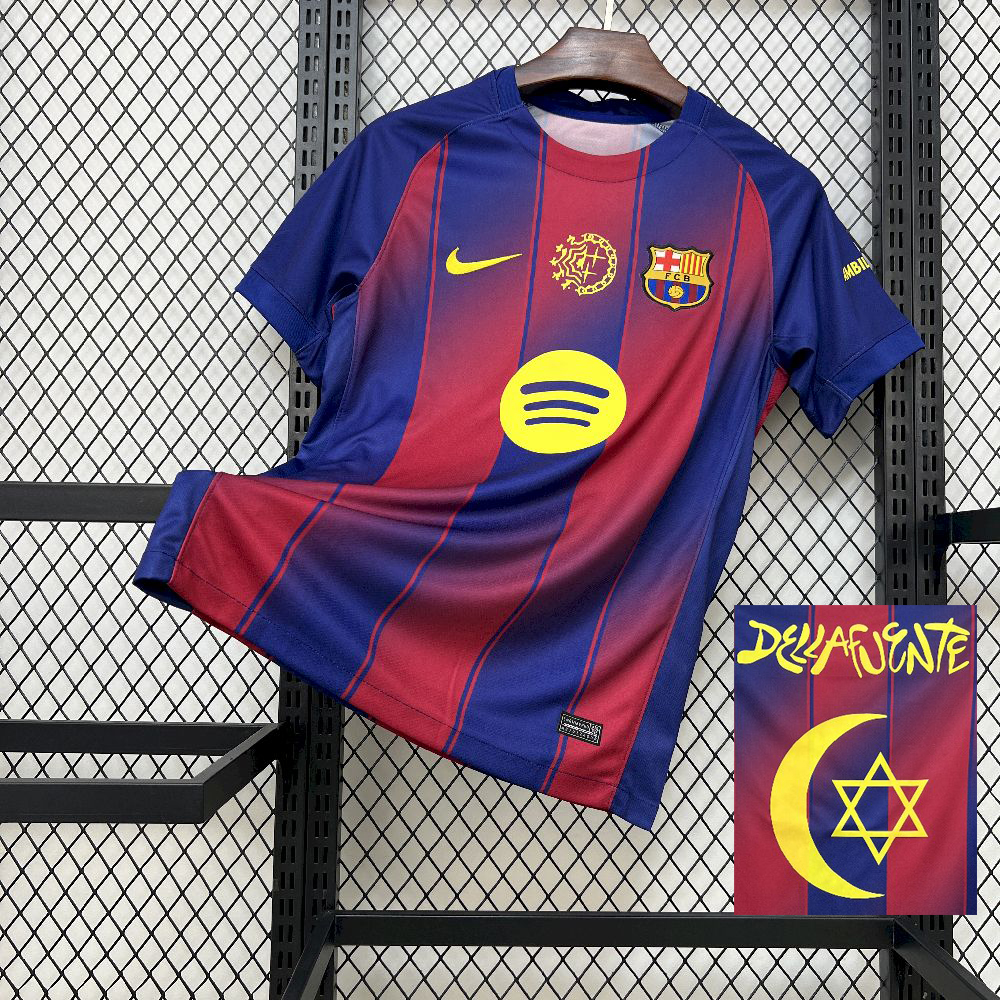 cbc08dd992256ff2846f1c2c8e403f75.jpg 2025/2026 Barcelona Home Football Shirt 1:1 Thai Quality - Image 1