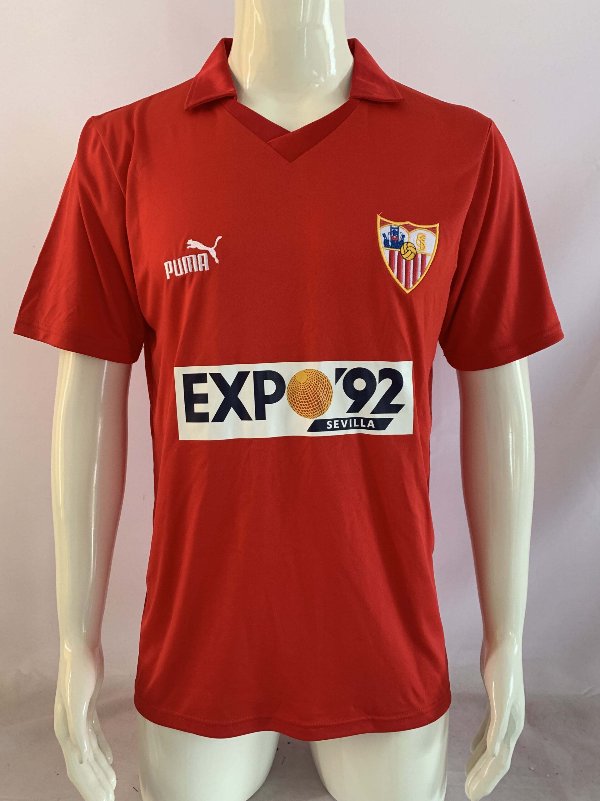 cc8418d7a7e411843e6b5d33f38958e6.jpg 1987/1990 Retro Sevilla Away Football Shirt 1:1 Thai Quality - Image 1