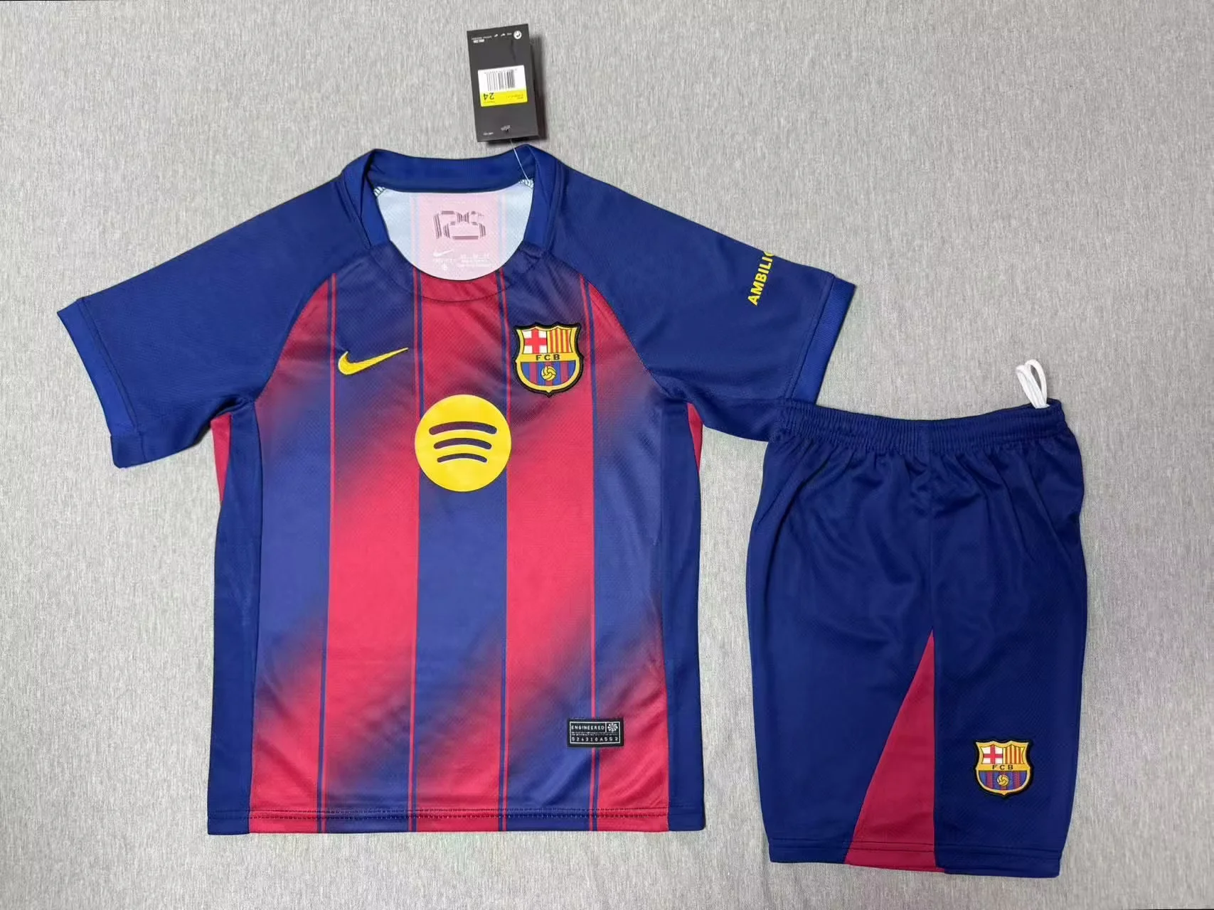 cd429c121bd4921020105b76f68dd017.webp 2025/2026 Barcelona Home Football Shirt Kids Size 1:1 Thai Quality - Image 1