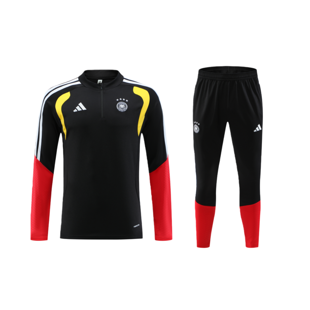 cd6a52859e24f2a6815038a6d3627402.png 2026/2027 Germany Half-Pull Football Shirt - Image 1