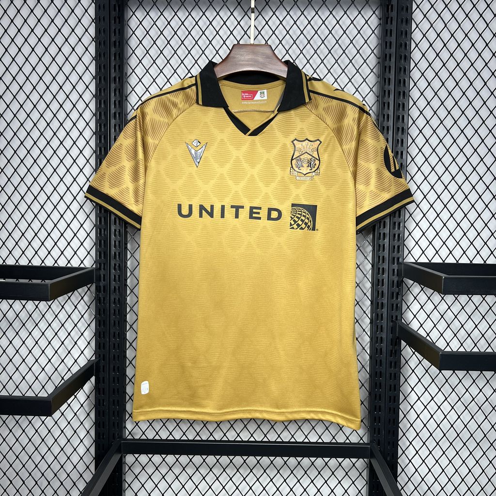 cf1b85aff947604b239ffe5fcfa1892c.jpg 2024/2025 Wrexham Third Away Football Shirt 1:1 Thai Quality - Image 1